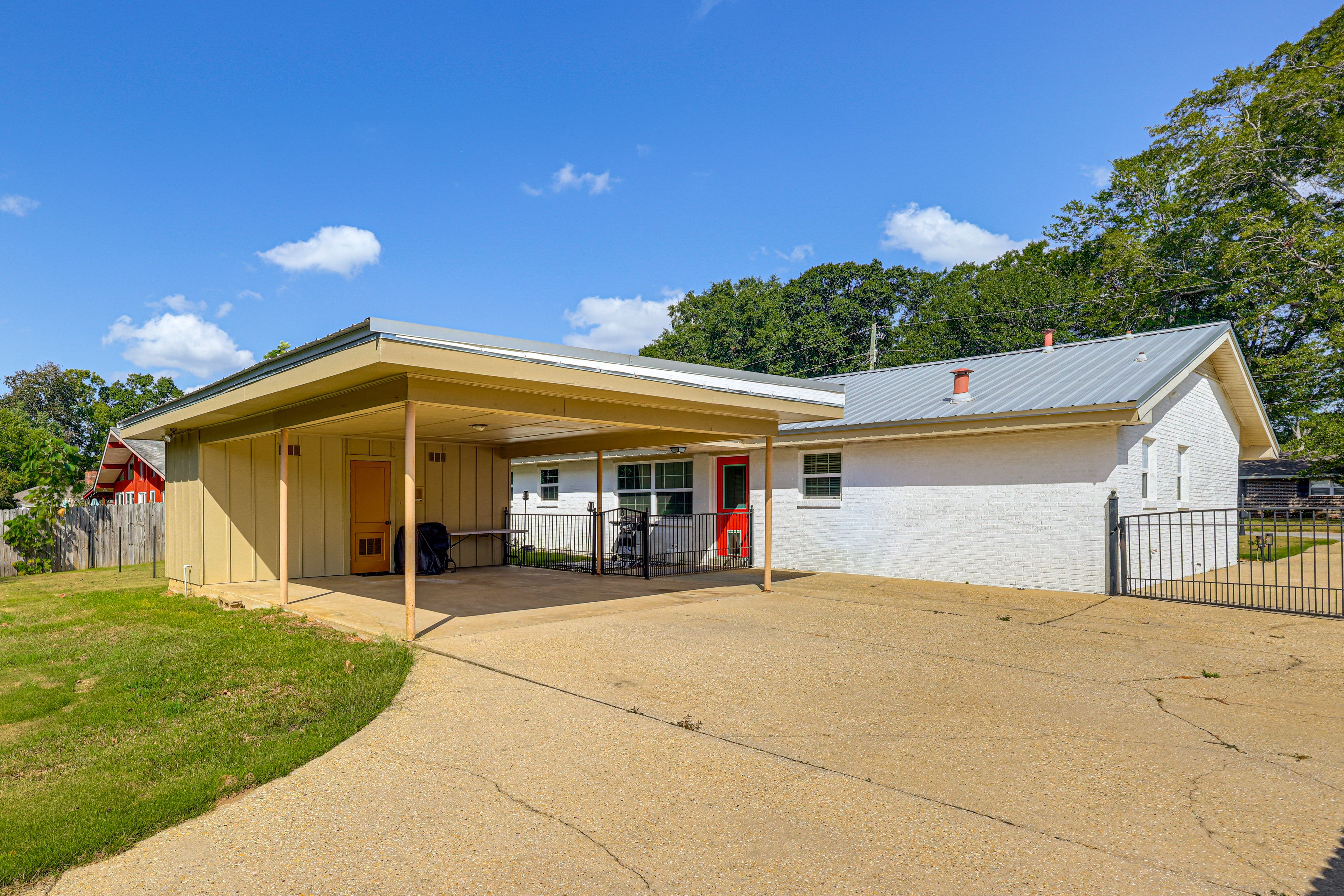 House Exterior | Fenced Backyard