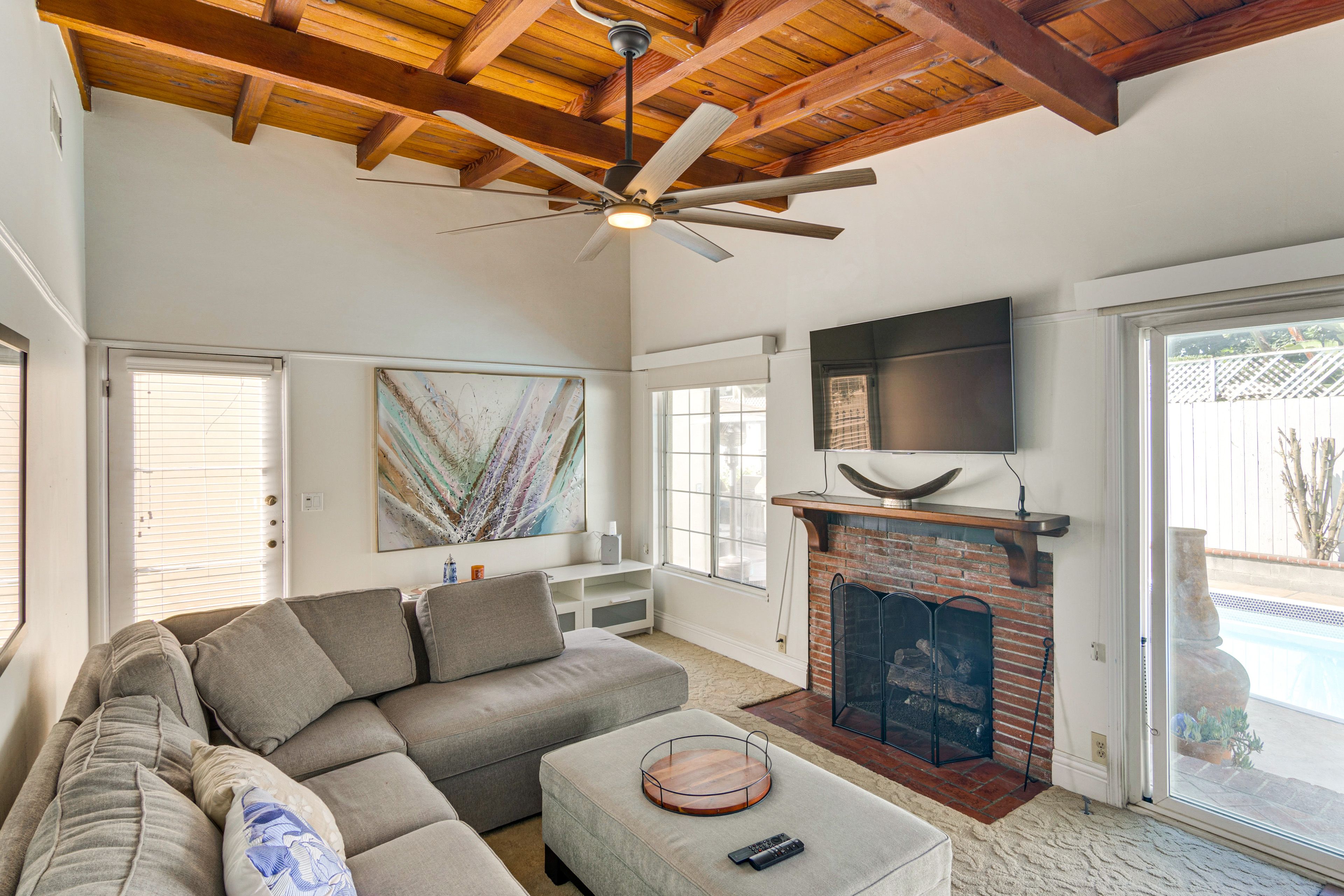 Second Living Room | Queen Sleeper Sofa | Smart TV