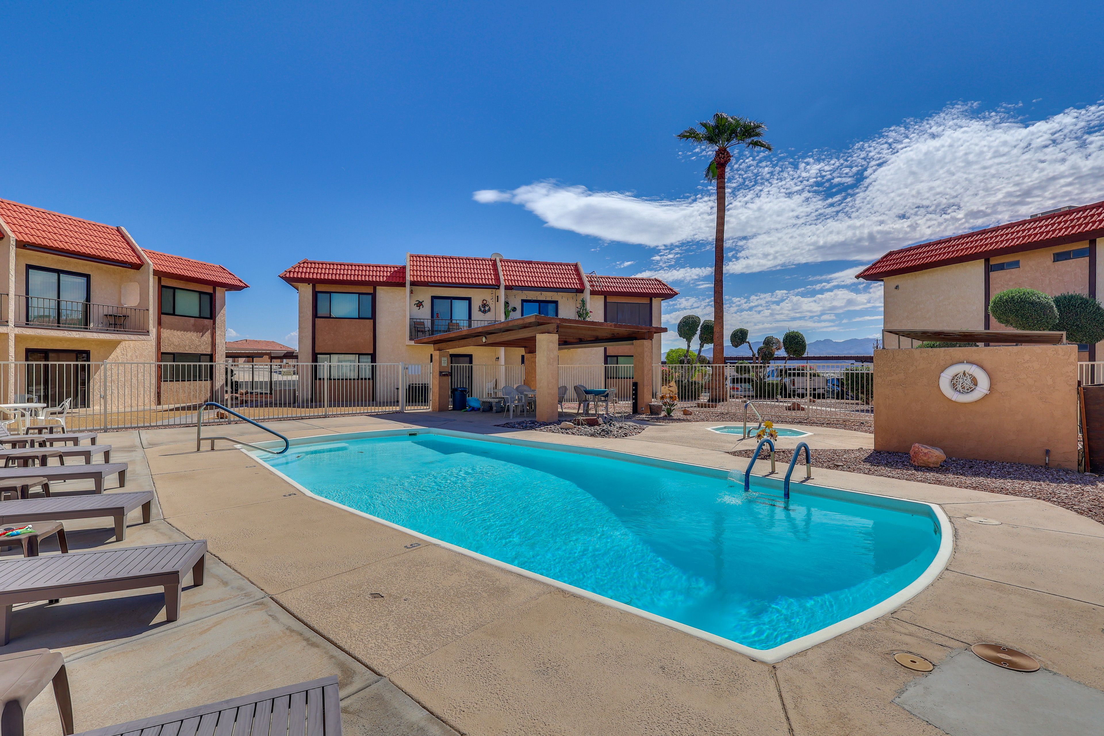 Lake Havasu City Vacation Rental | 2BR | 2BA | 15 Steps to Enter | 1,000 Sq Ft
