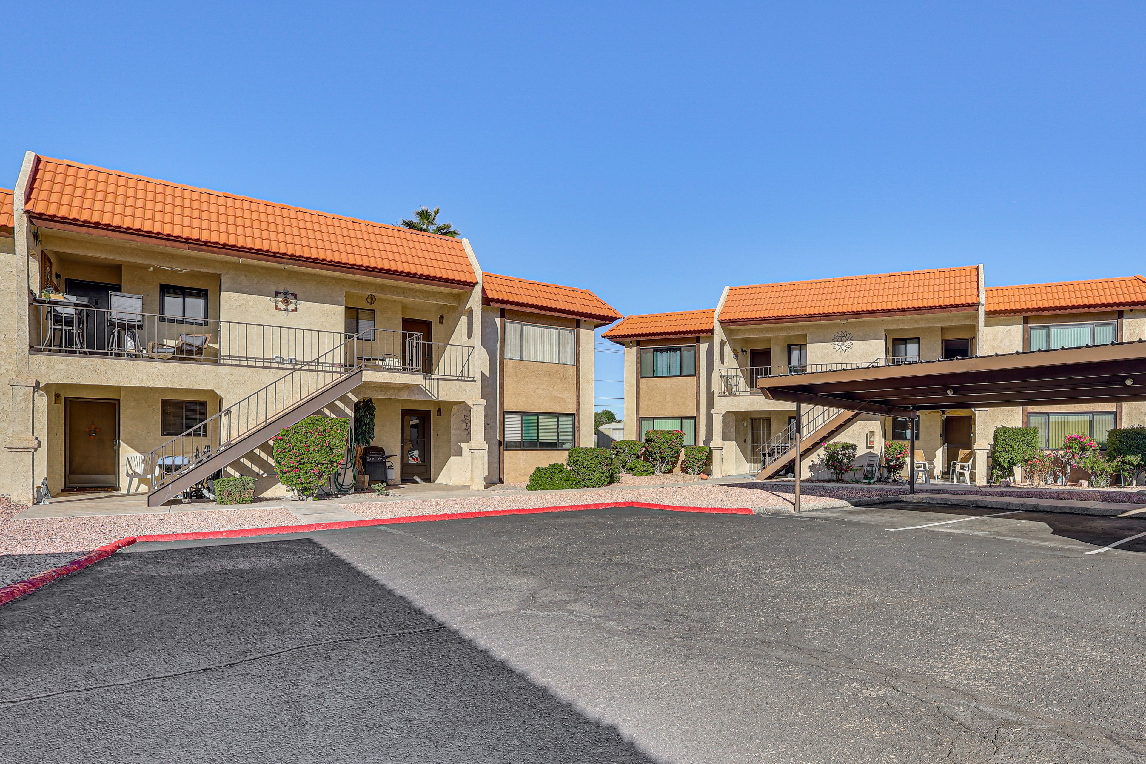 Covered Parking Spots (2 Vehicles)