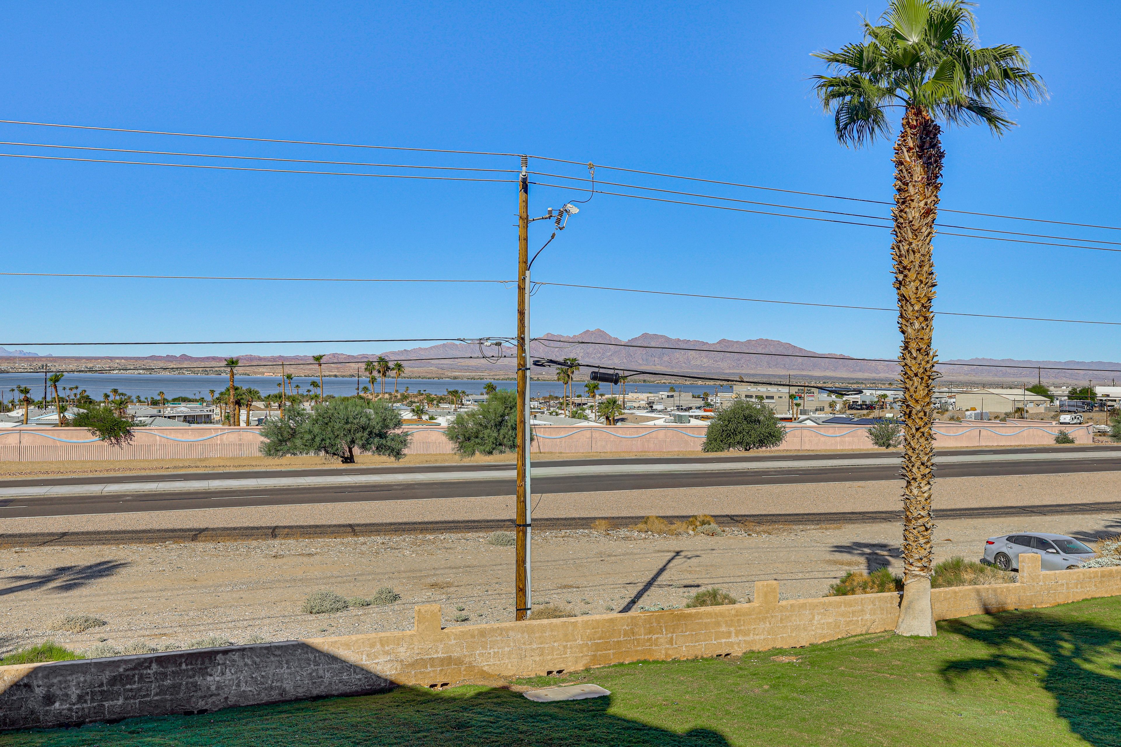 View From Balcony | Across From Lake Havasu