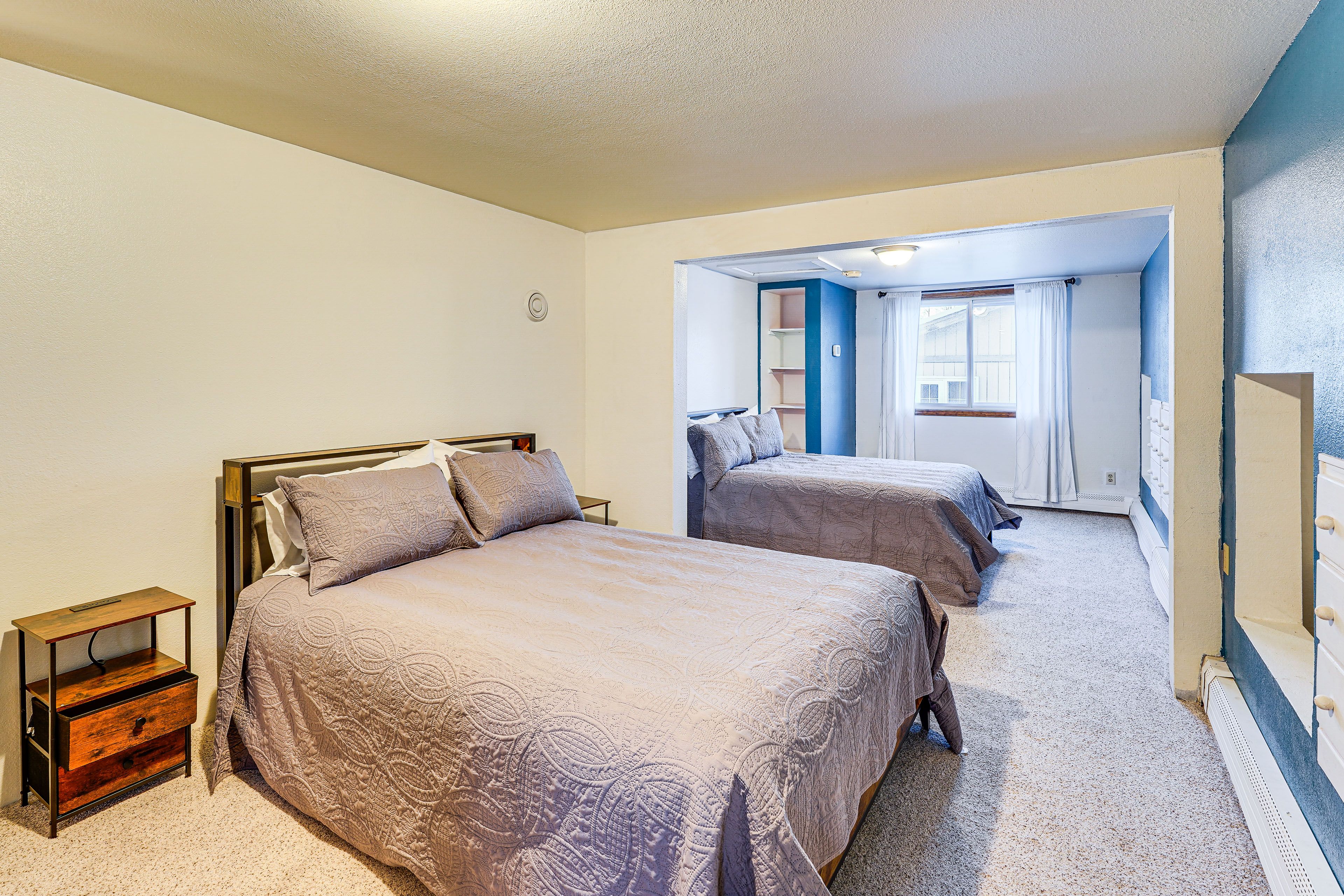 Bedroom 2 | 2 Queen Beds | Main Level