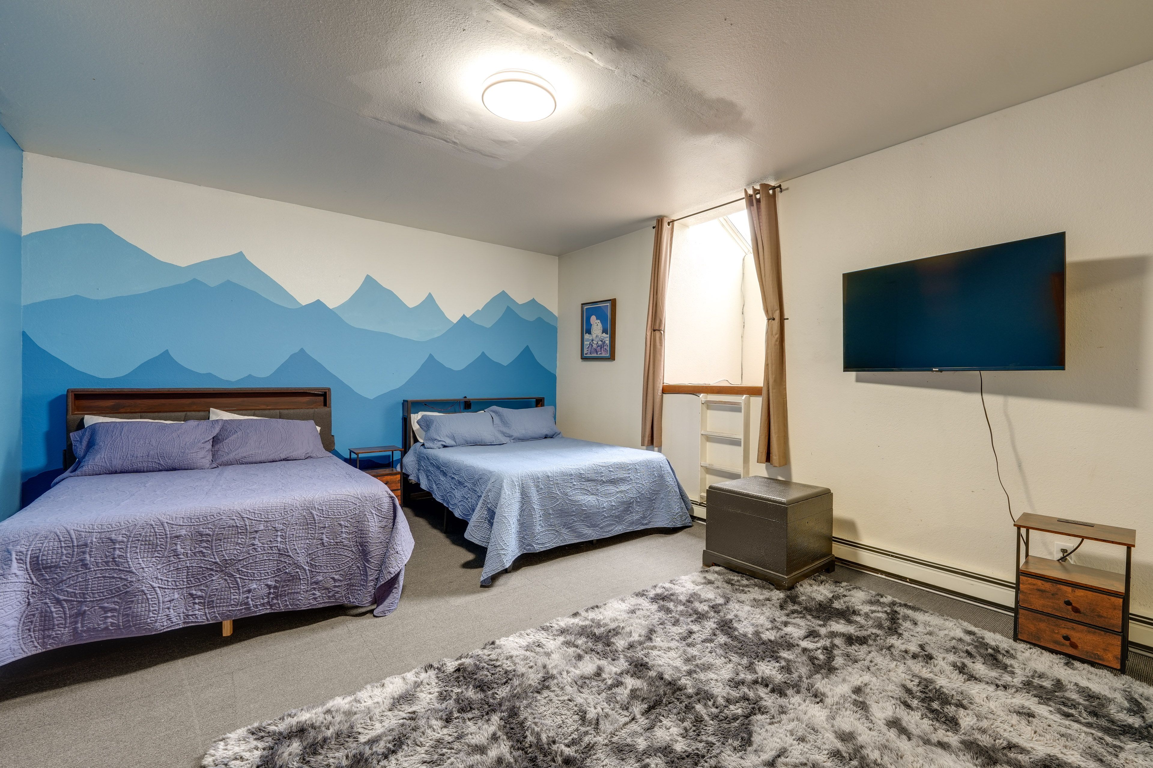 Bedroom 6 | 2 Queen Beds | Lower Level