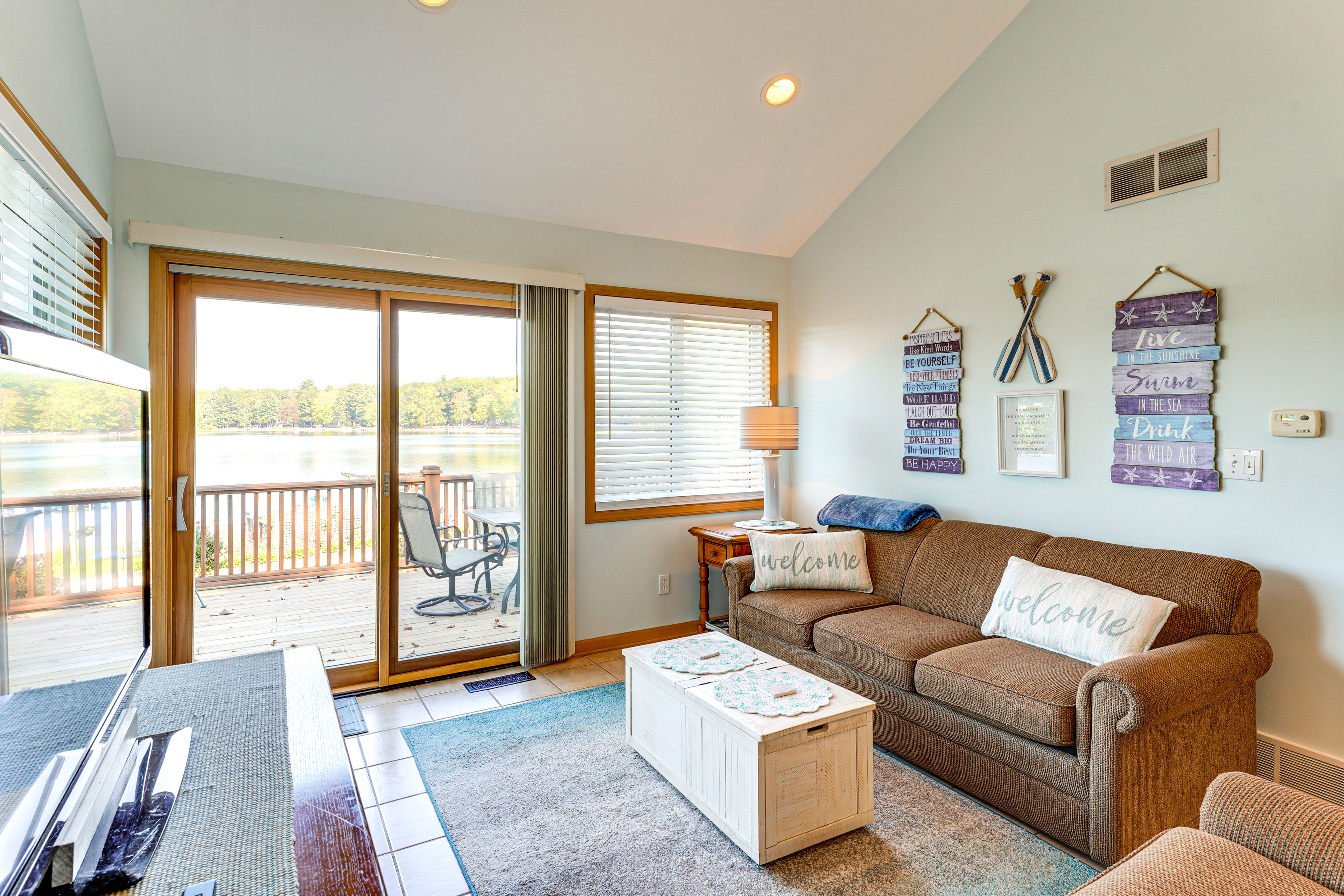 Living Room | Smart TV | Queen Sleeper Sofa | Twin Sleeper Chair