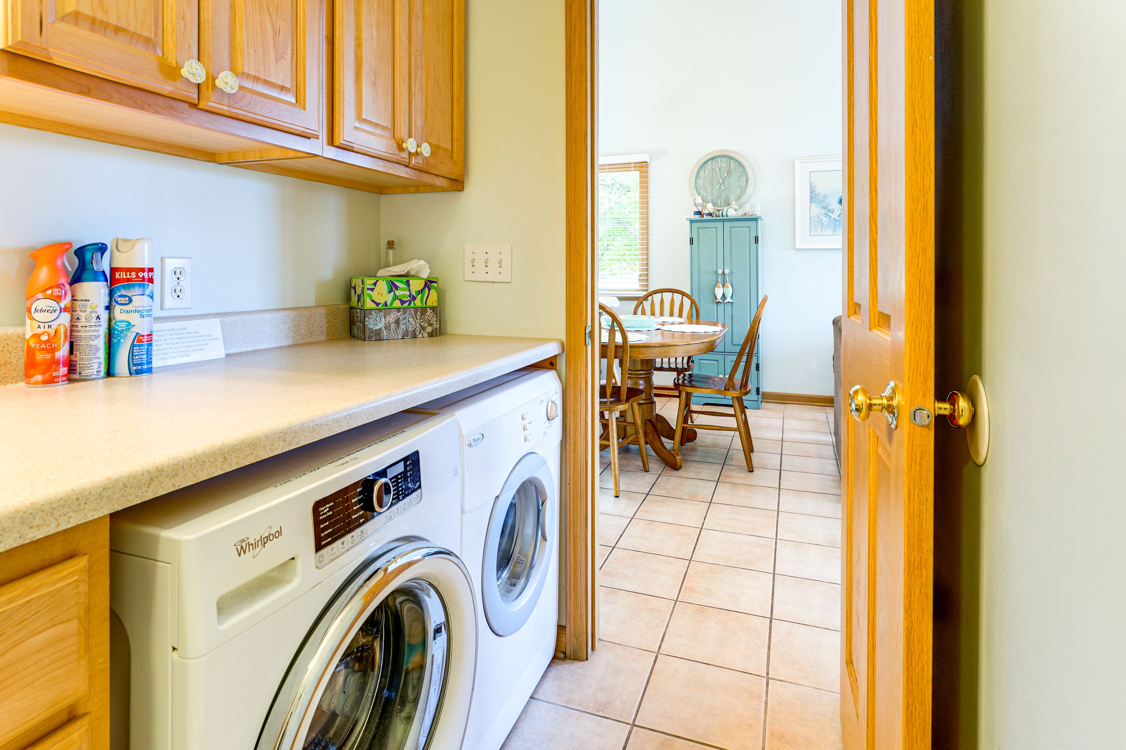 Laundry Area | Washer & Dryer