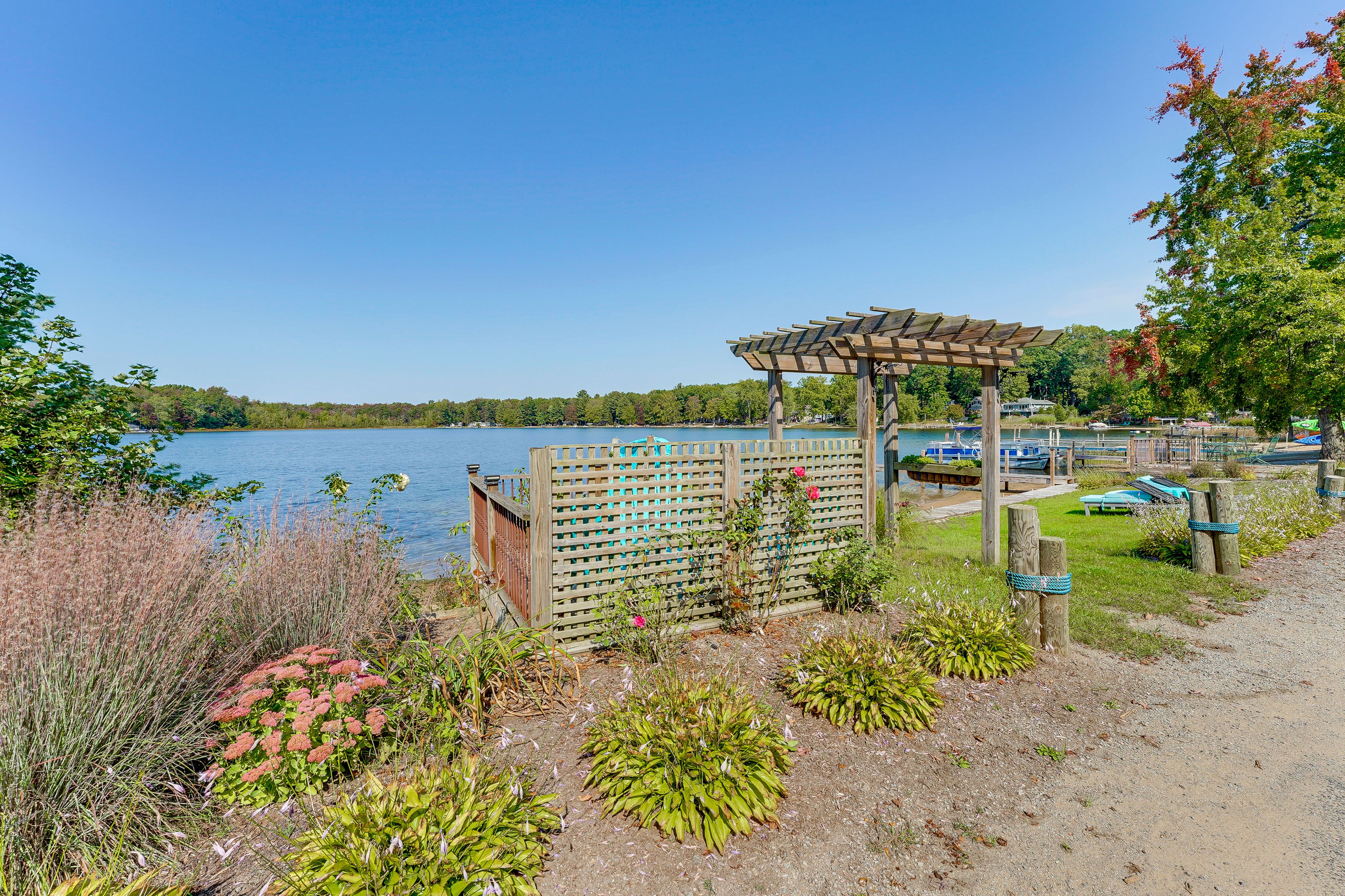 Shared Lakefront Gazebo