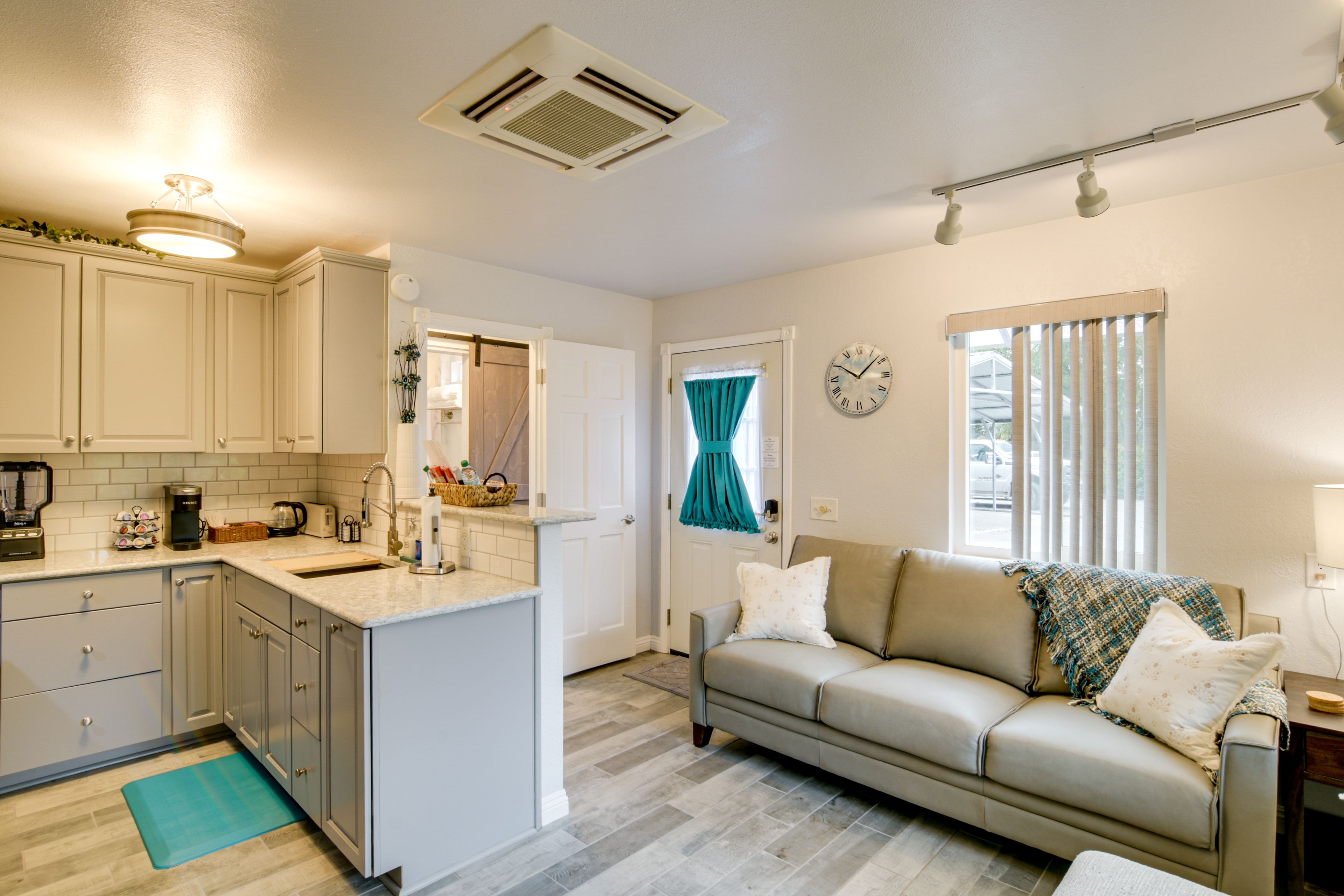 Durham Vacation Rental | 1BR | 1BA | 354 Sq Ft | 1 Step to Enter