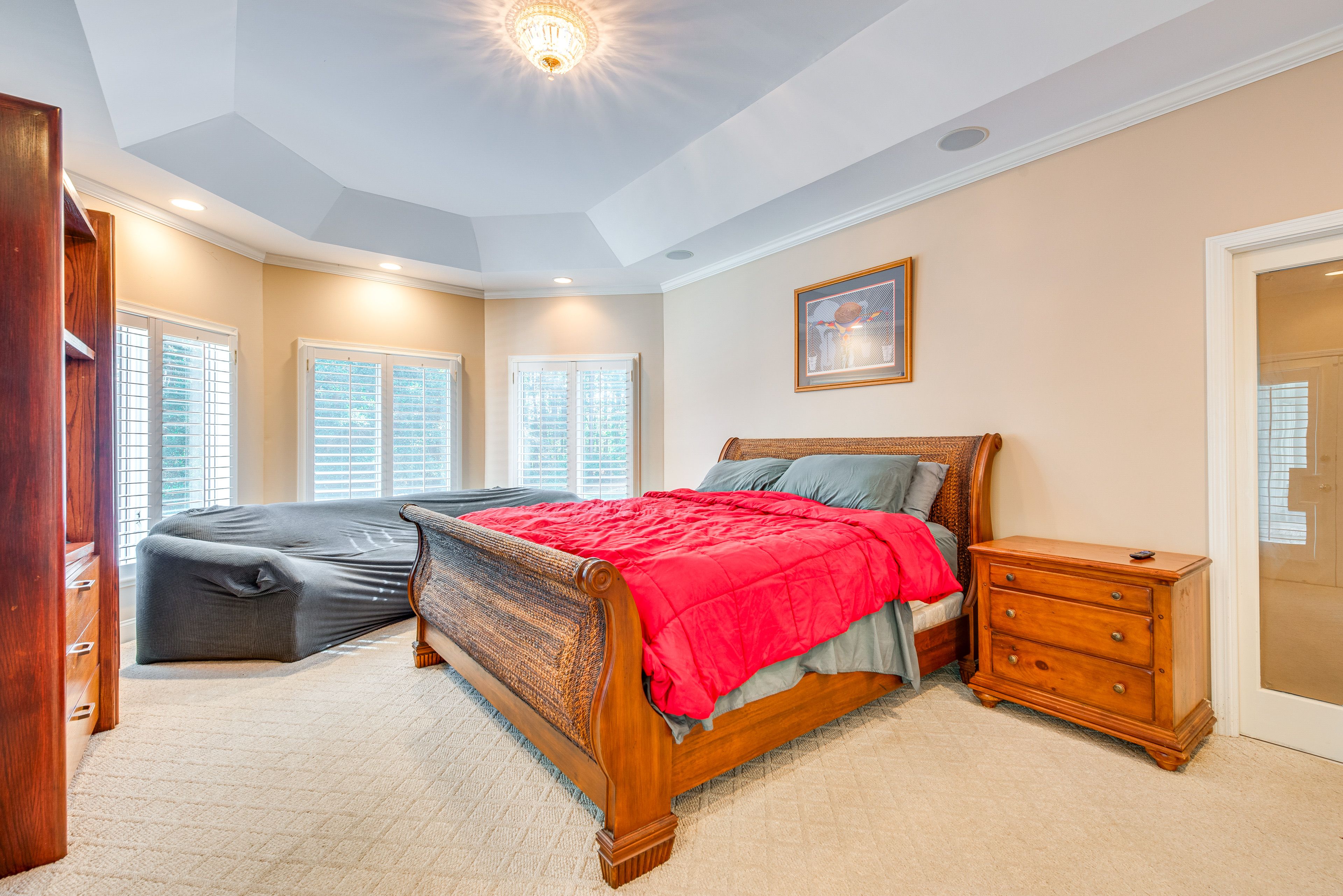 Bedroom 1 | Main Level | California King Bed | Smart TV | Linens Provided