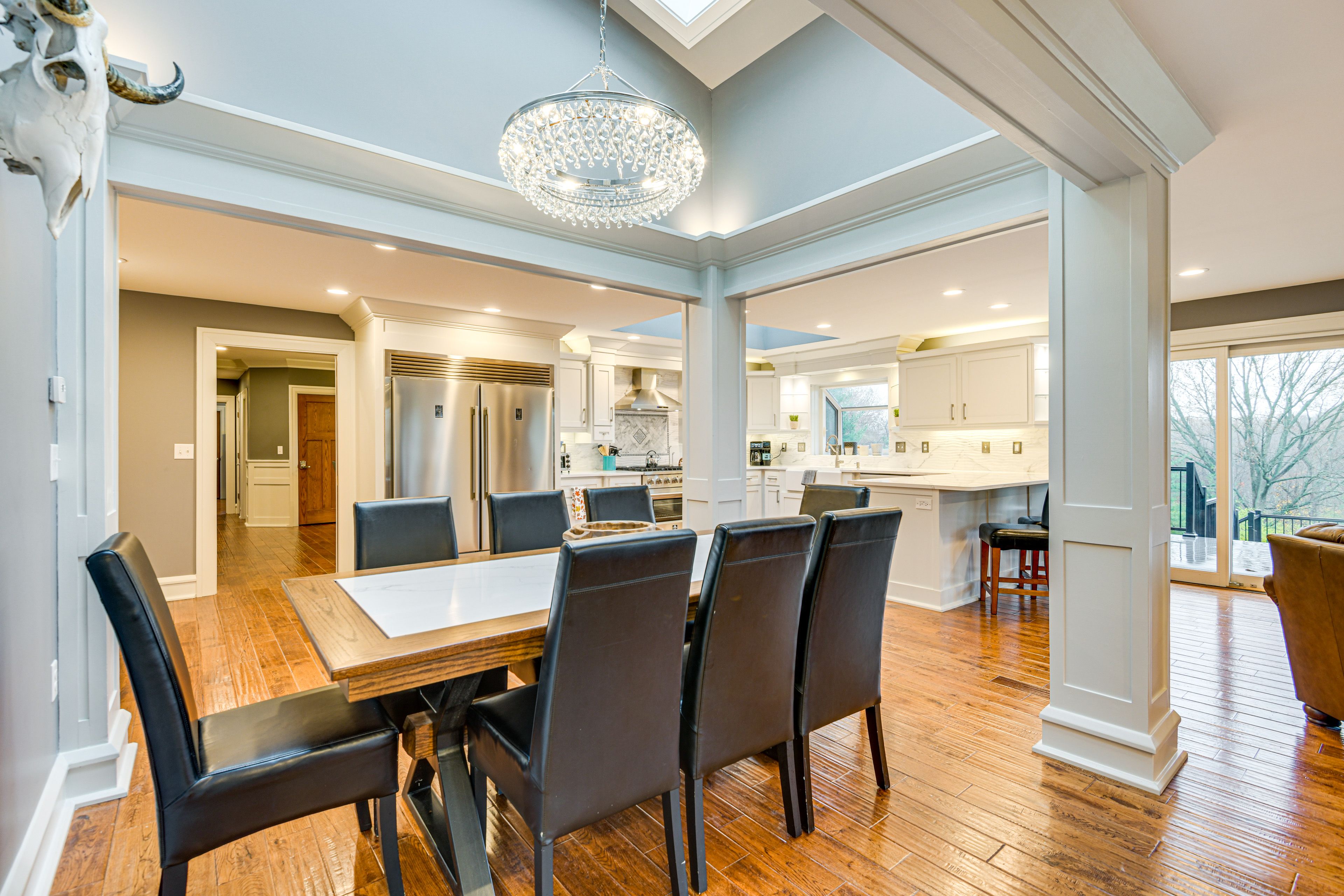 Dining Area | Dishware & Flatware Provided | 1st Floor