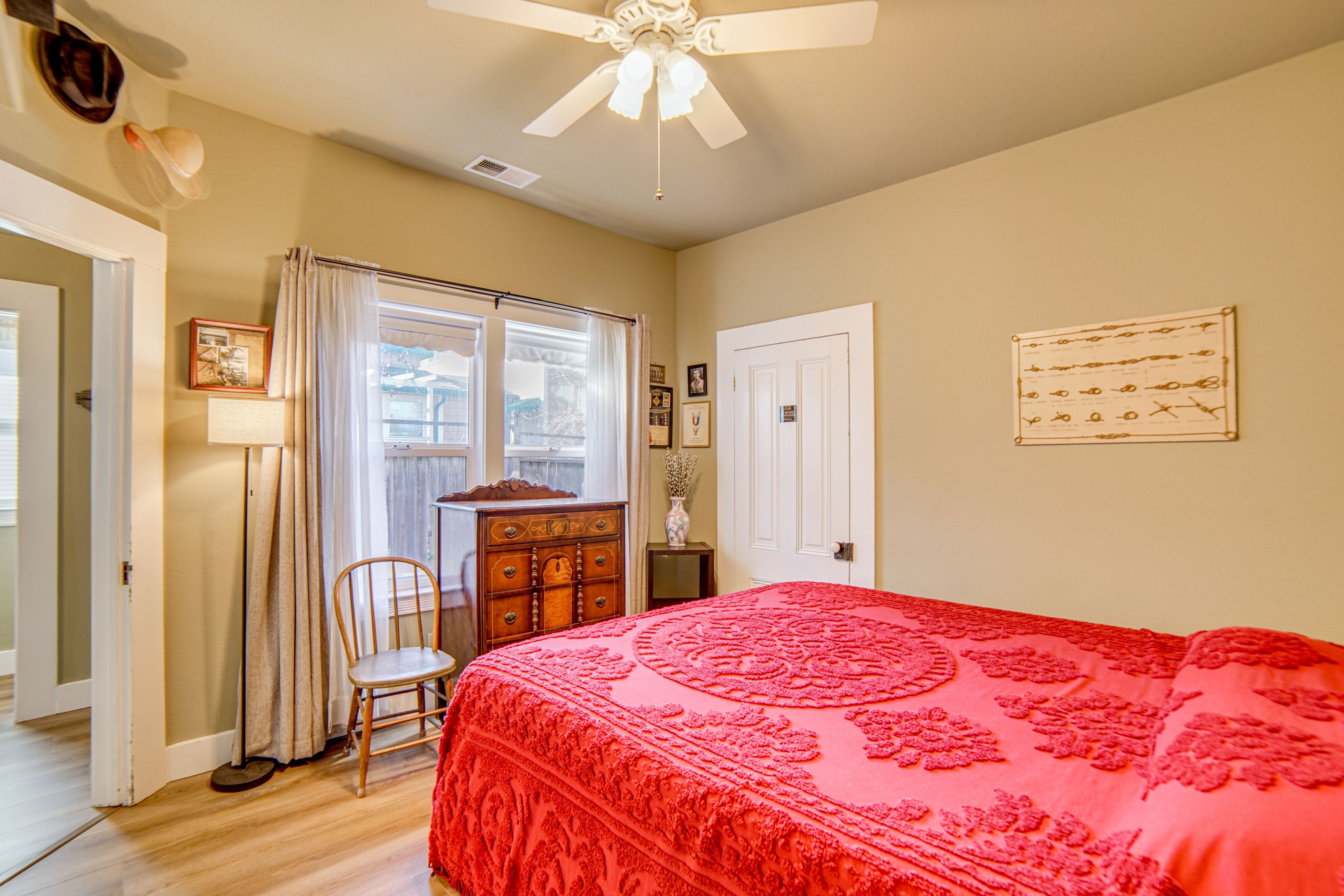 Just Steps to Kitchen & Half Bath