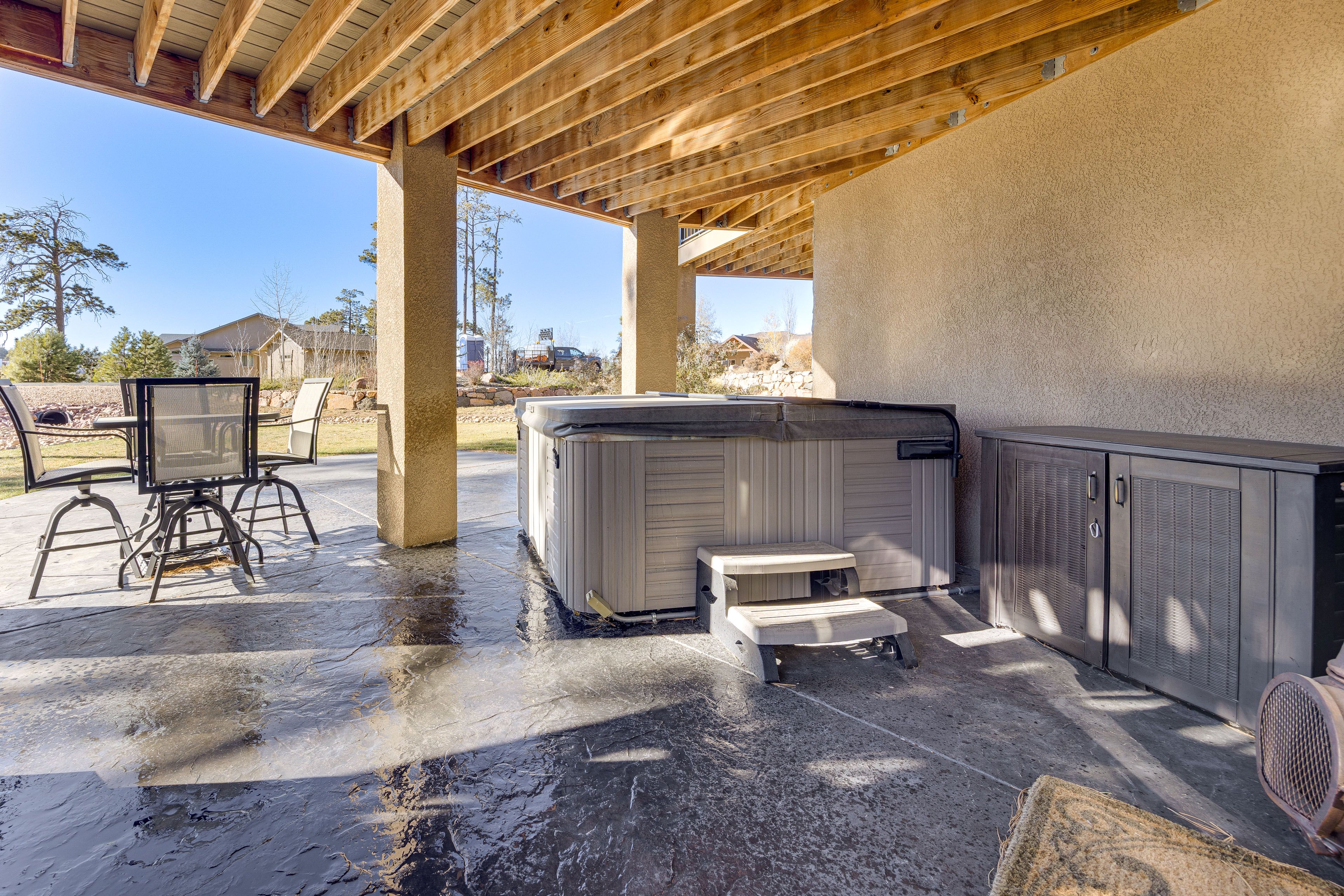 Private Patio | Hot Tub