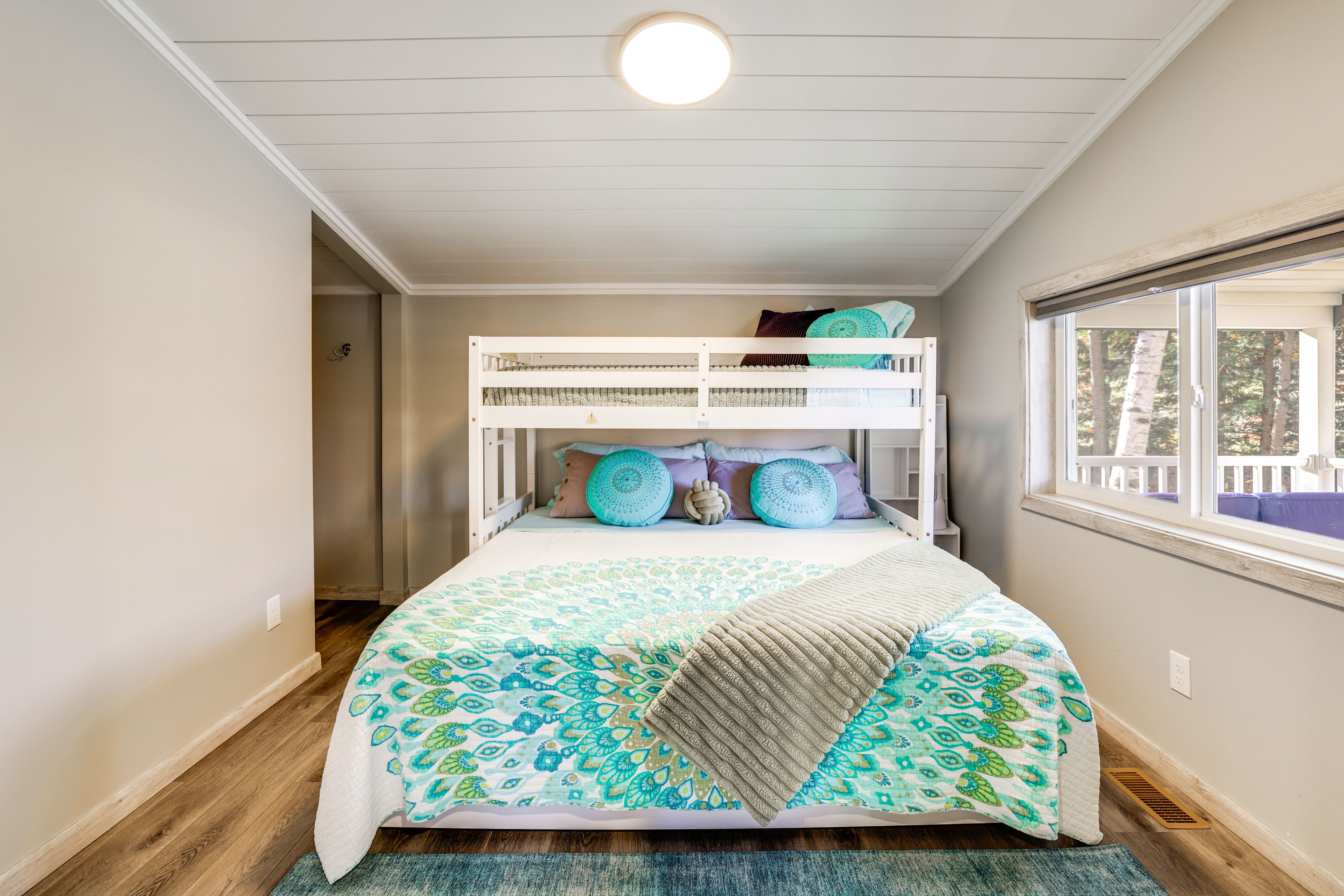 Bedroom 2 | King Bed | Lofted Twin Bed | Twin Trundle