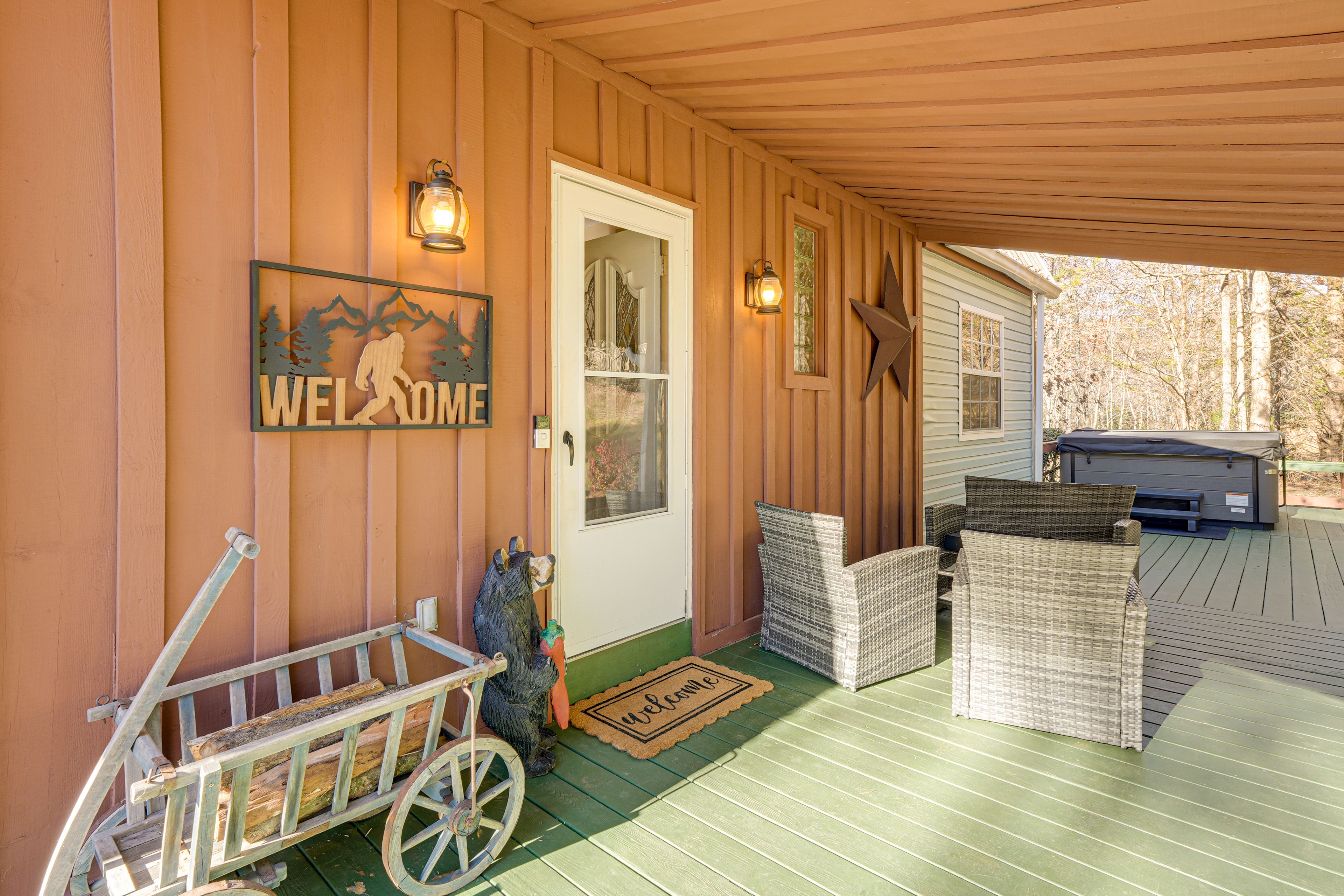Cabin Entrance | Front Porch
