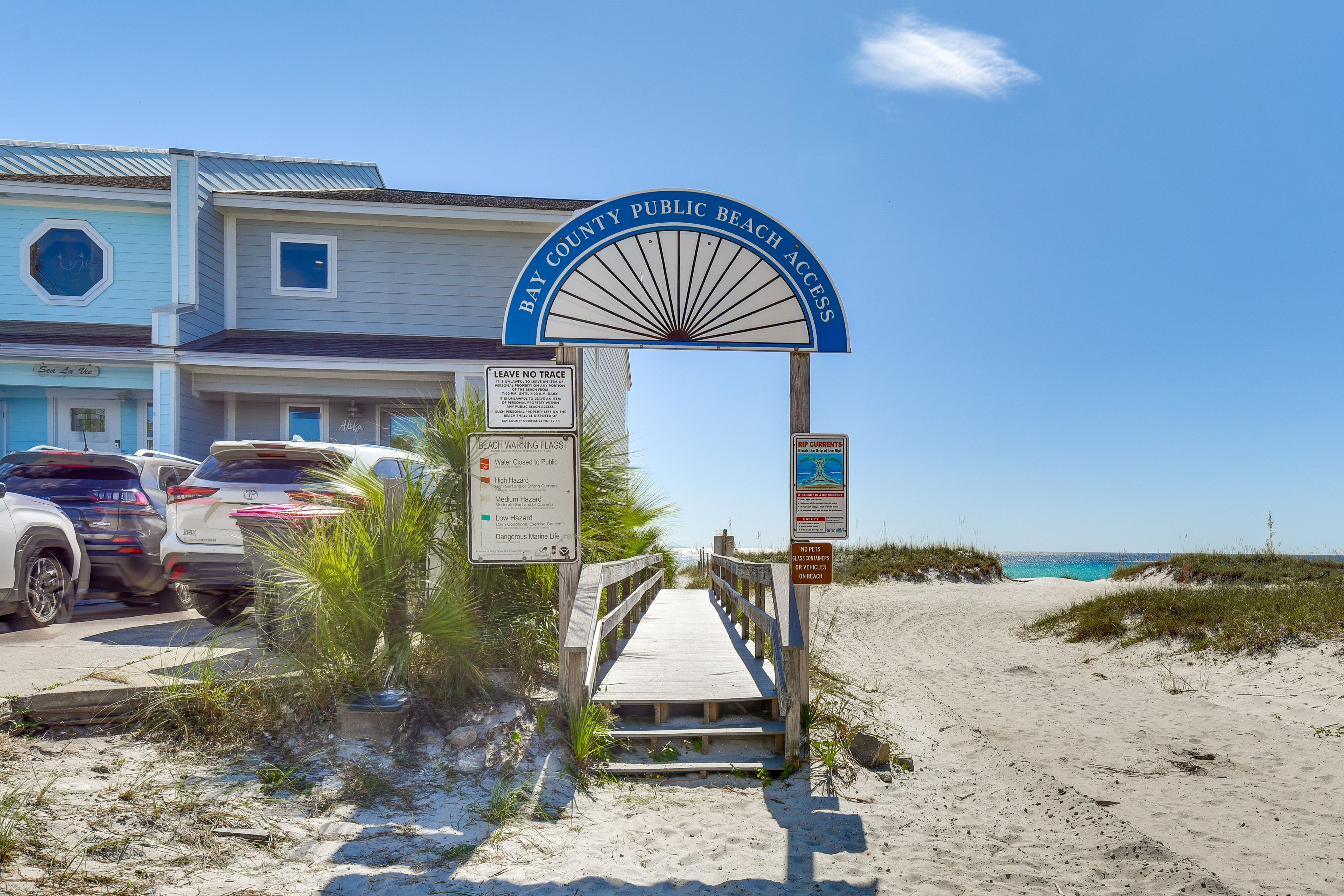 Walk to Public Beach Access 84