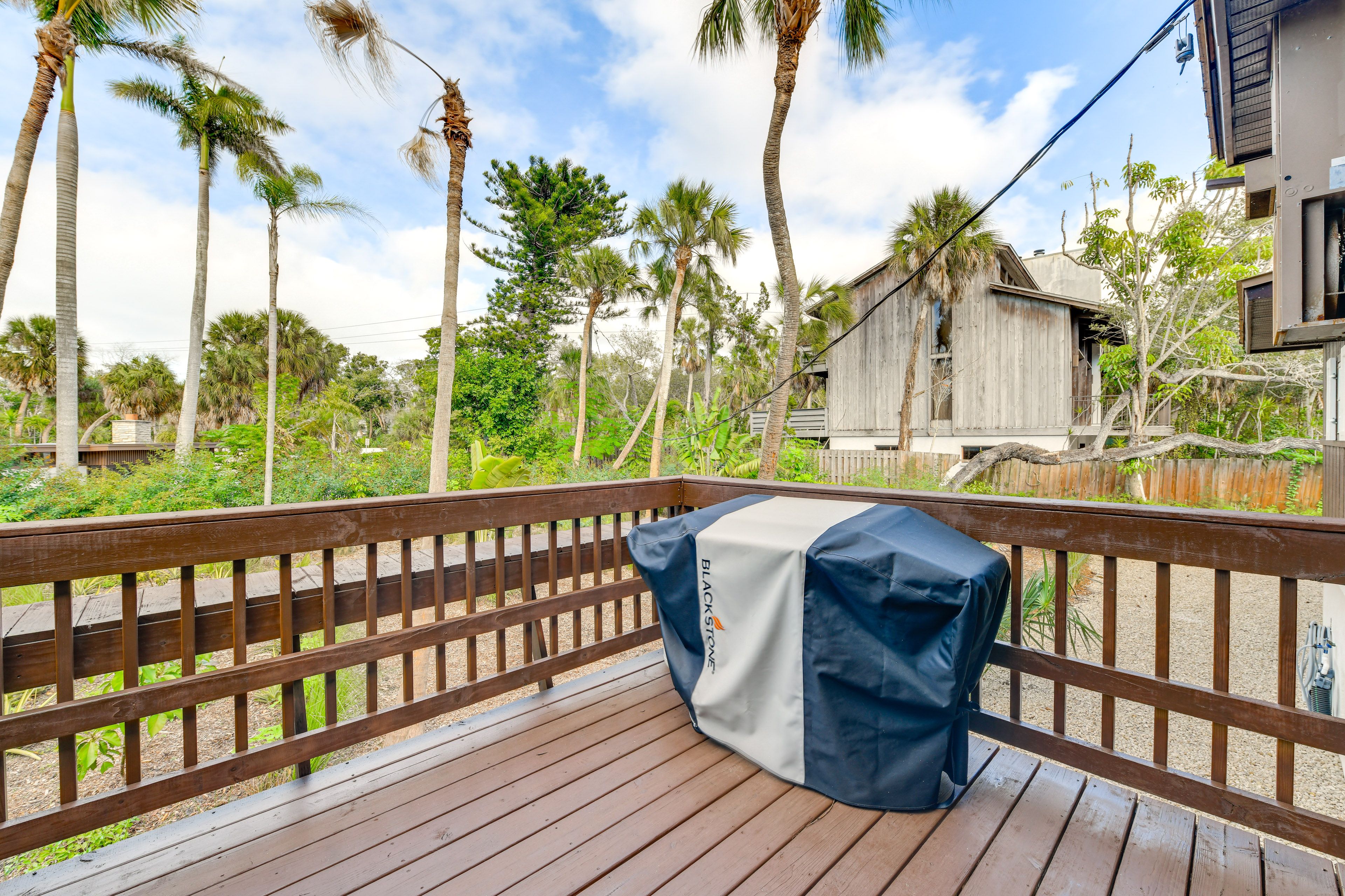 House Exterior | Flattop Gas Grill