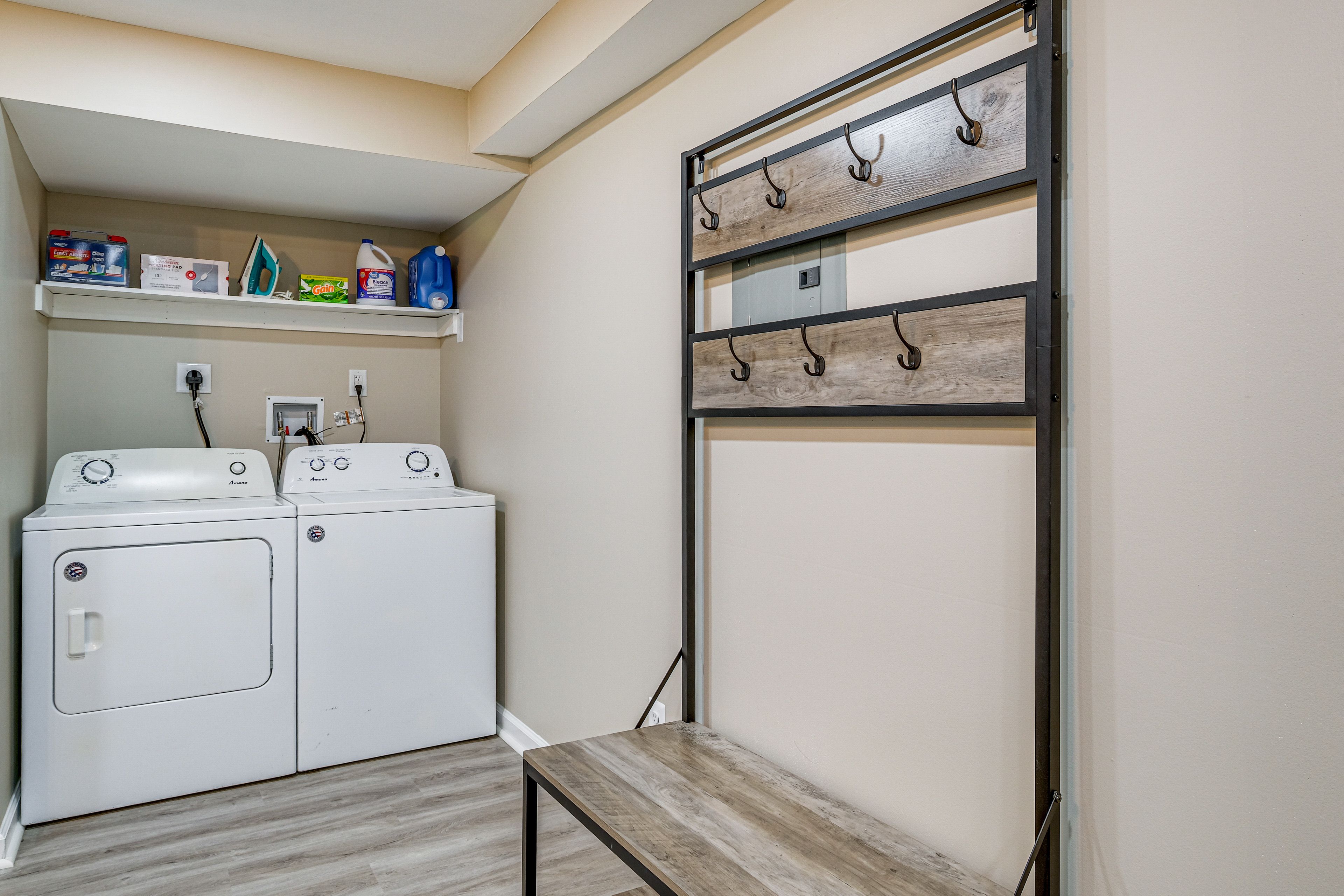 In-Unit Laundry | Iron & Board