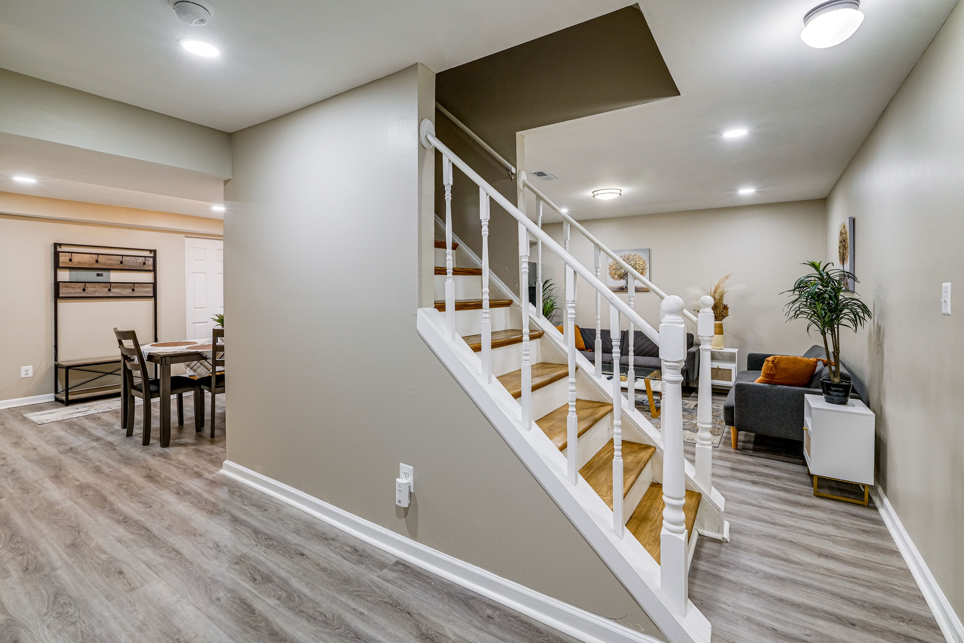 Apartment Interior | Single-Story Unit | Basement Level | Private Entrance