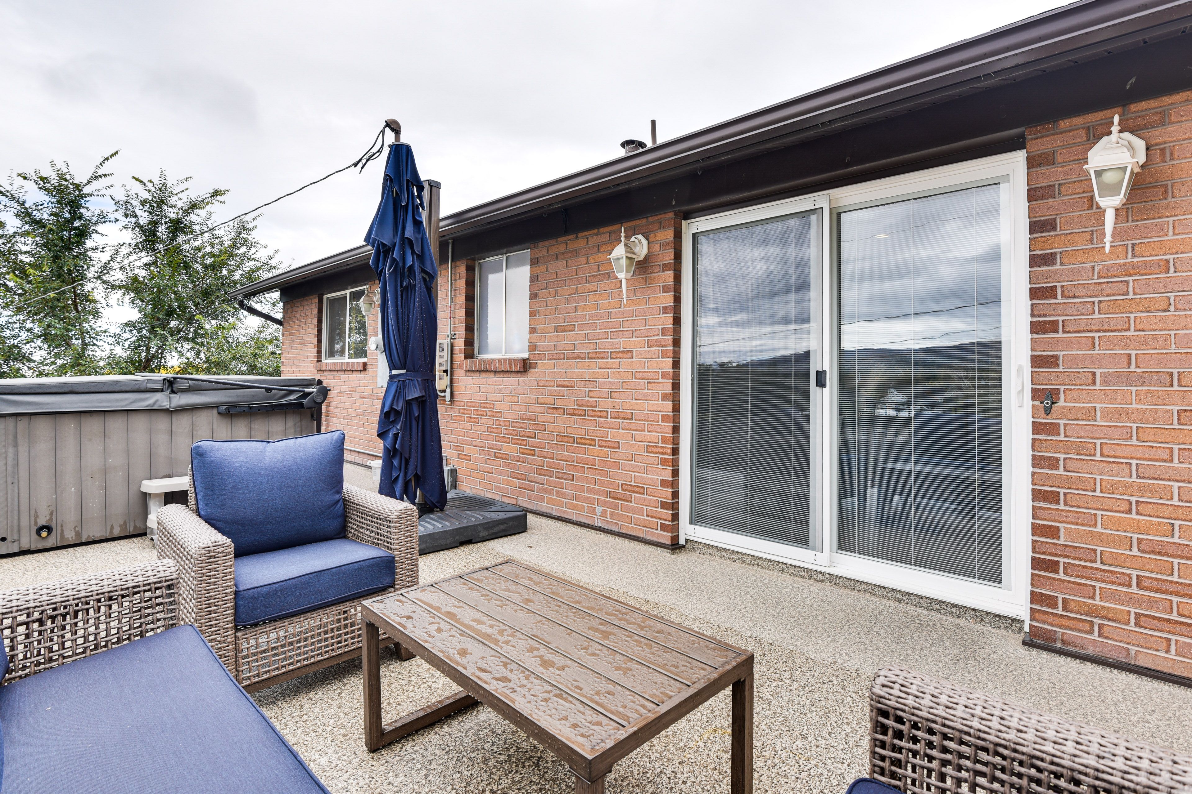 House Exterior | Furnished Patio | Private Hot Tub | Gas Grill | Mountain Views