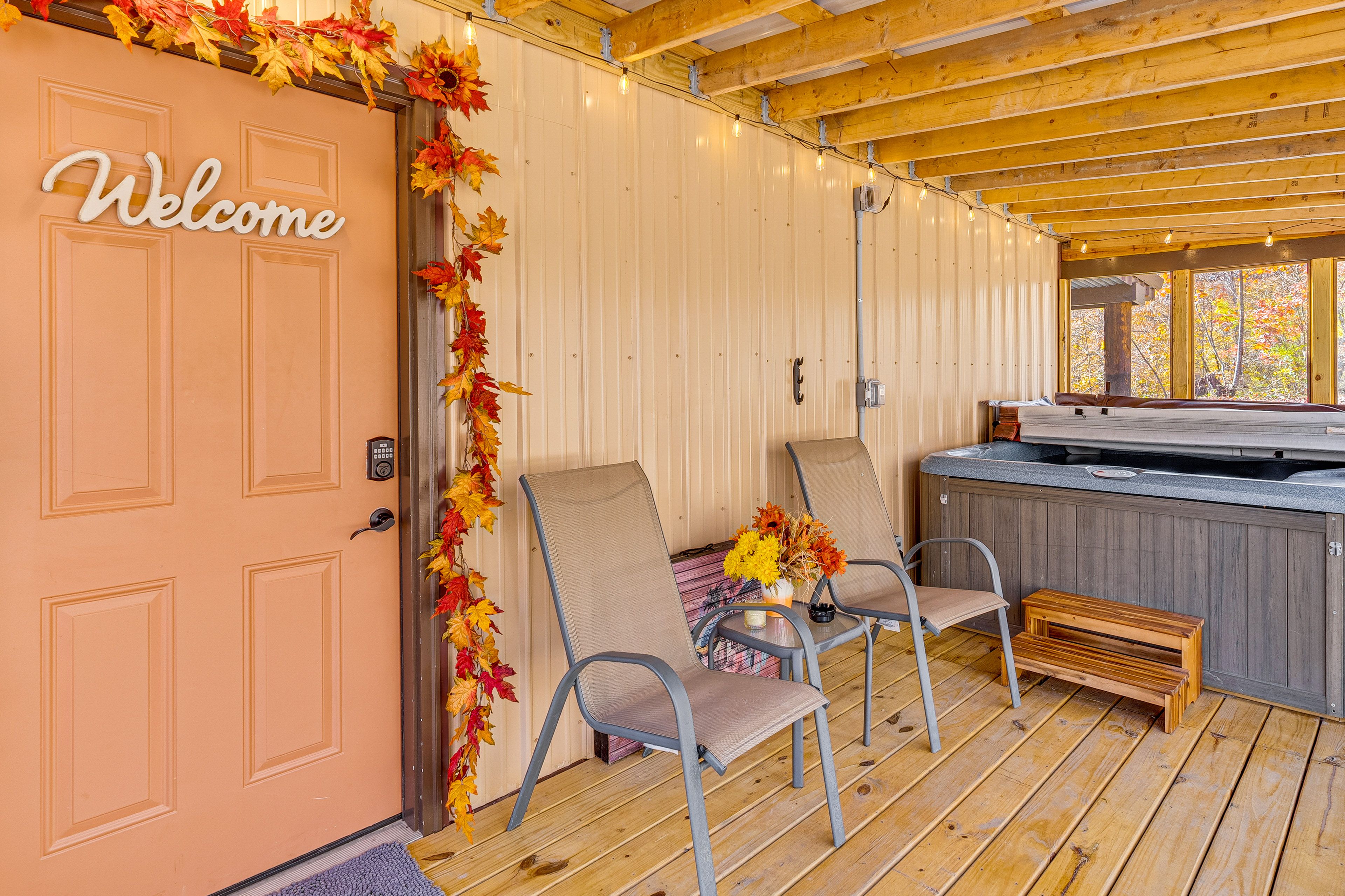Screened Porch | Private Hot Tub