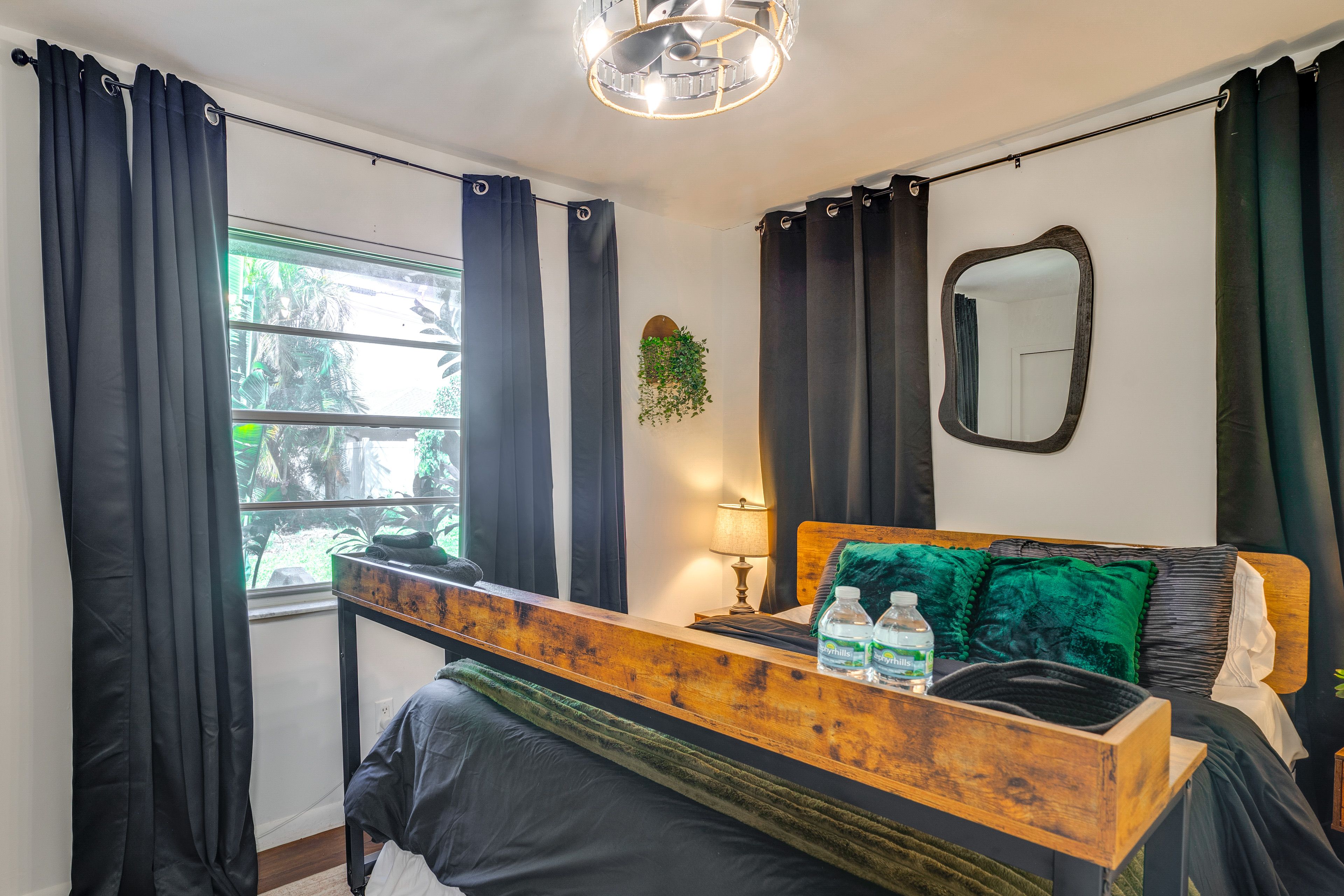 Bedroom 3 | Queen Bed | Overbed Table w/ Charging Station