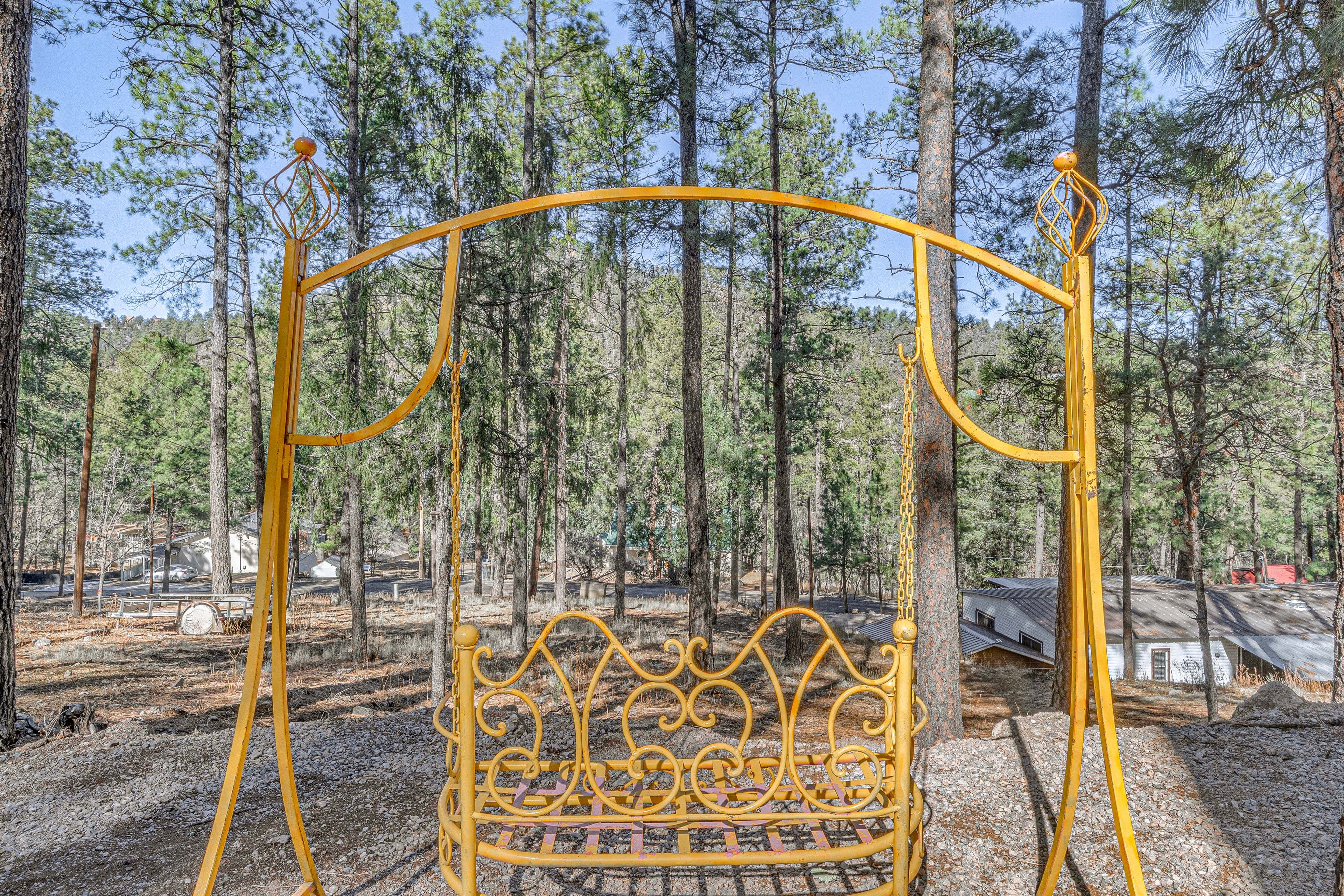 Yard | Outdoor Swing | Mountain Views