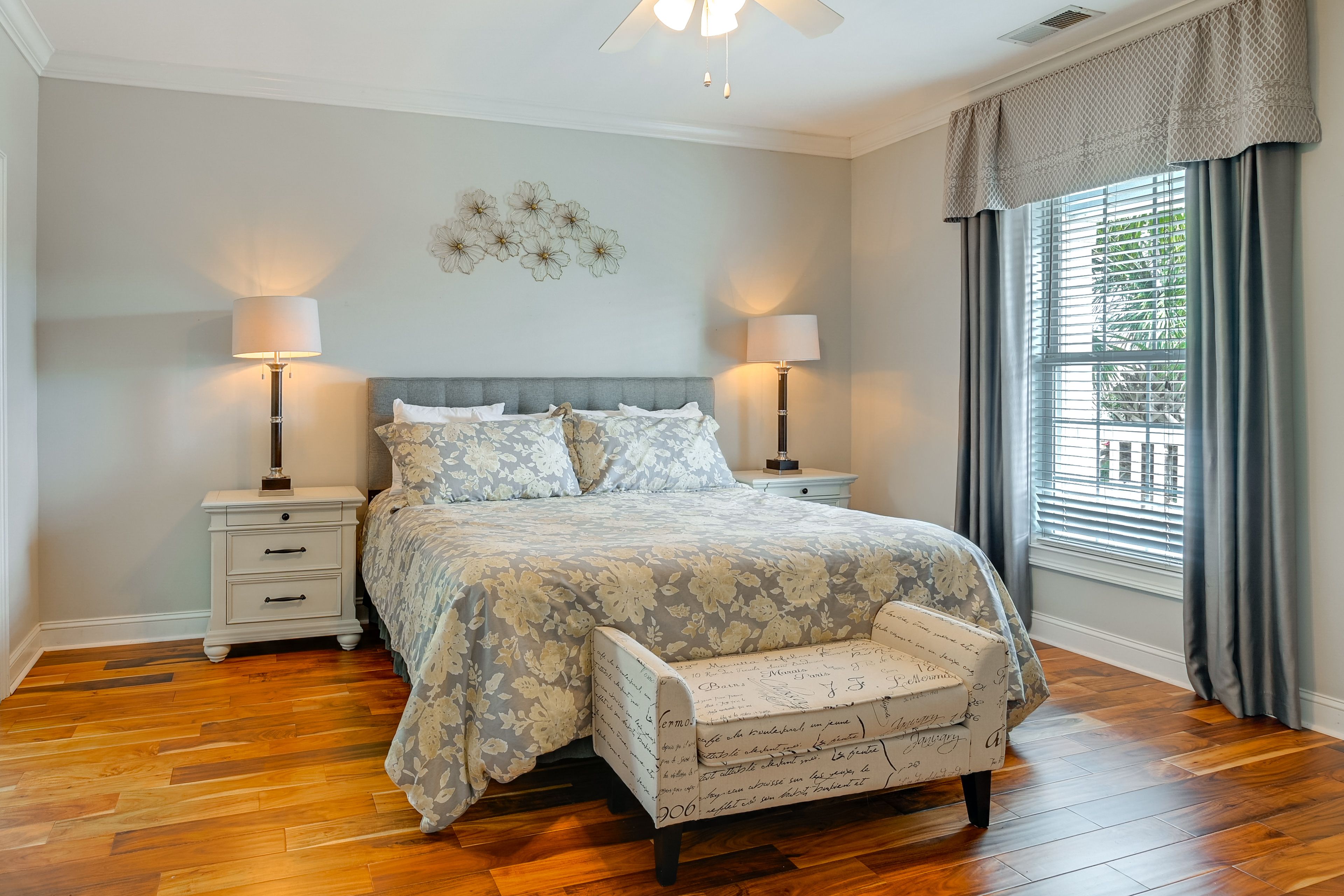 Bedroom 3 | King Bed | Smart TV w/ Streaming Services | 2nd Floor