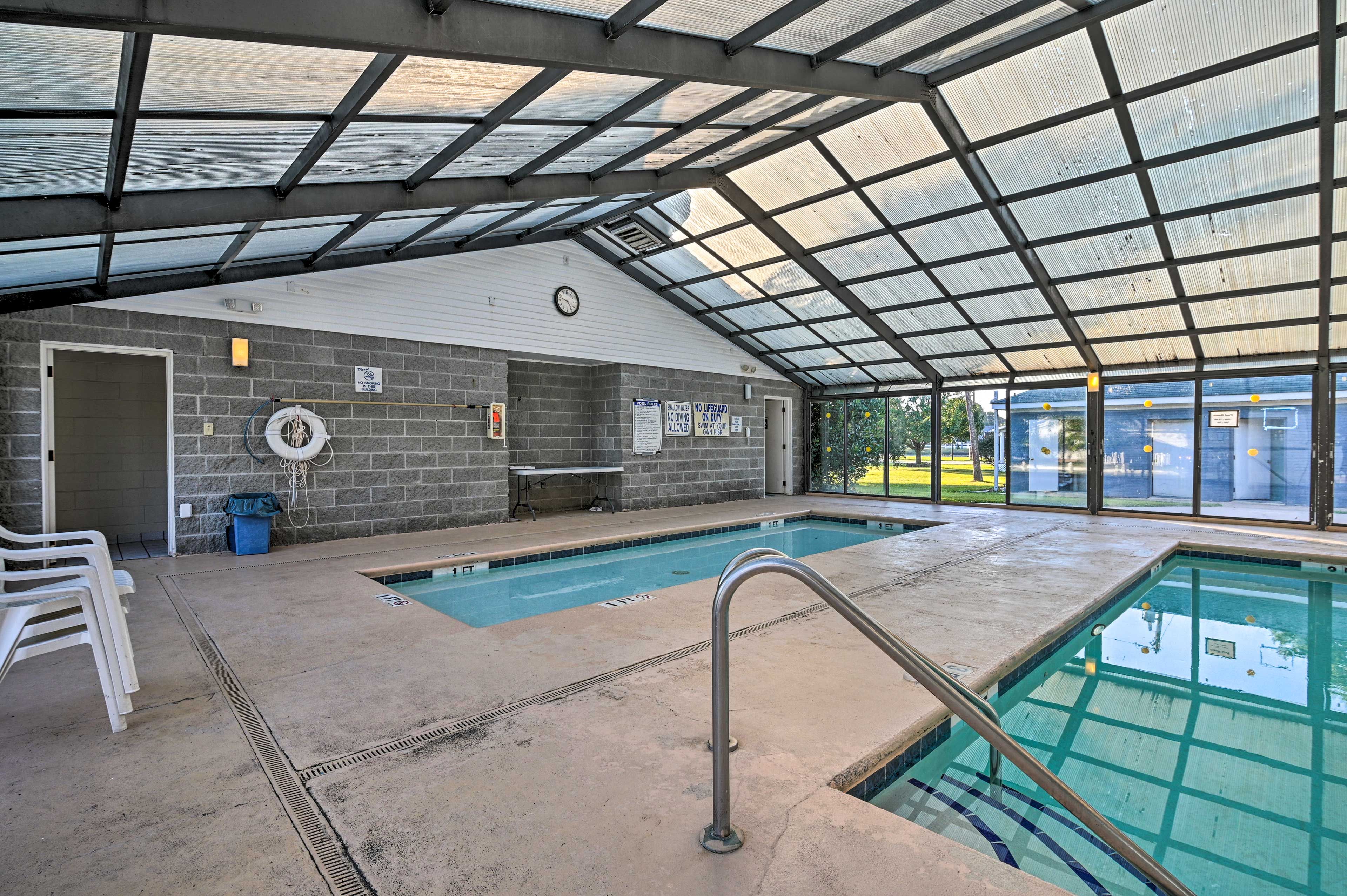 Indoor Community Hot Tub