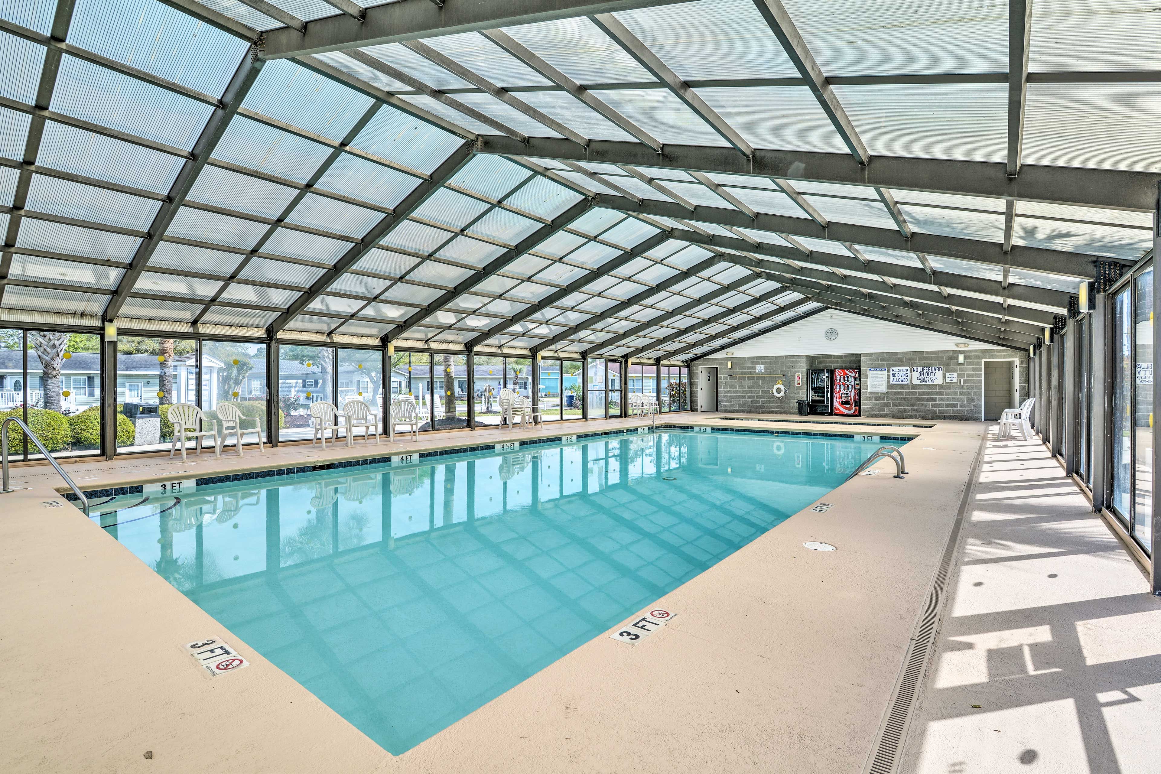 Oceanside Village Community Amenities | Indoor Community Pool