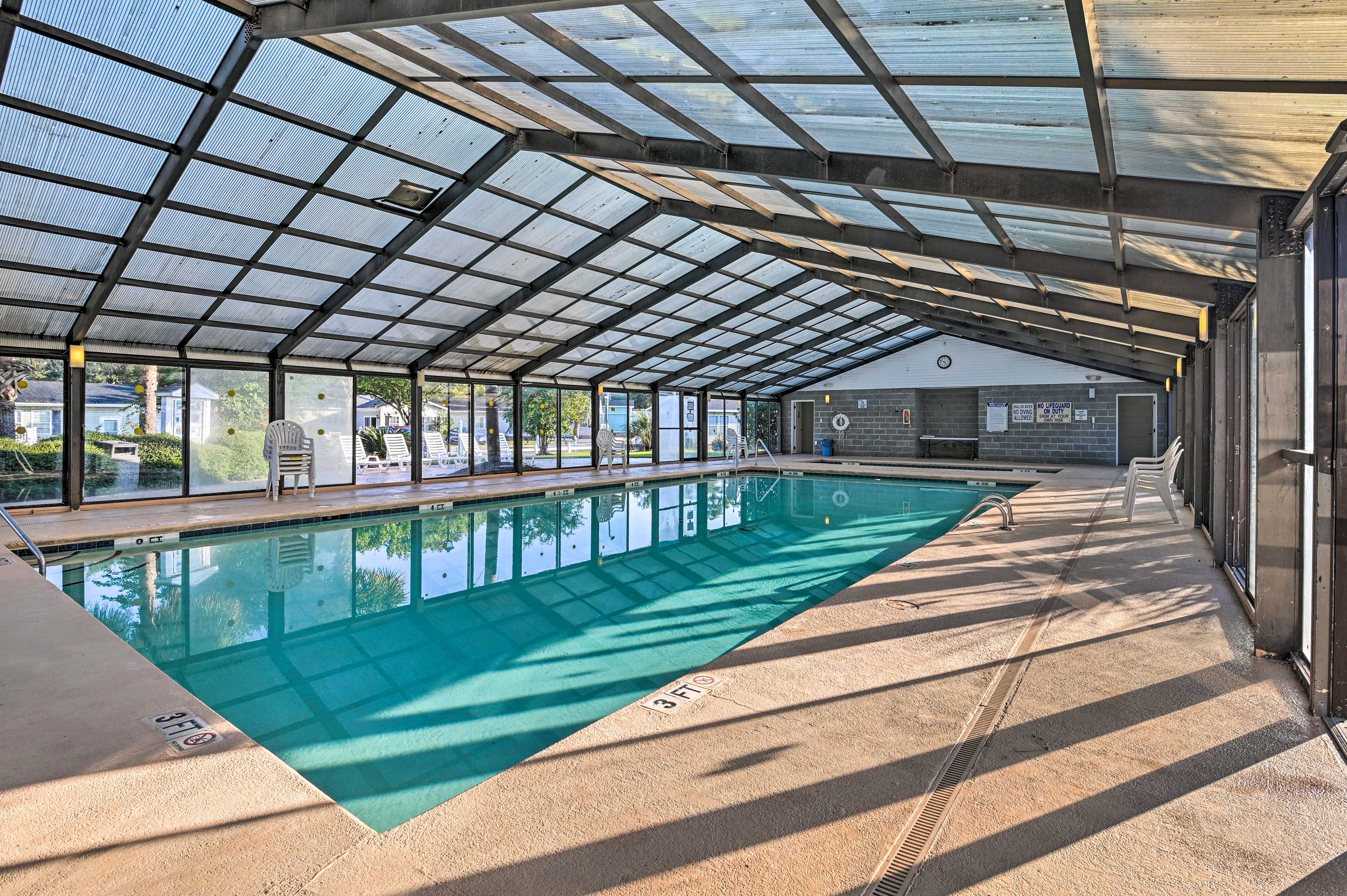Oceanside Village Community Amenities | Indoor Community Pool