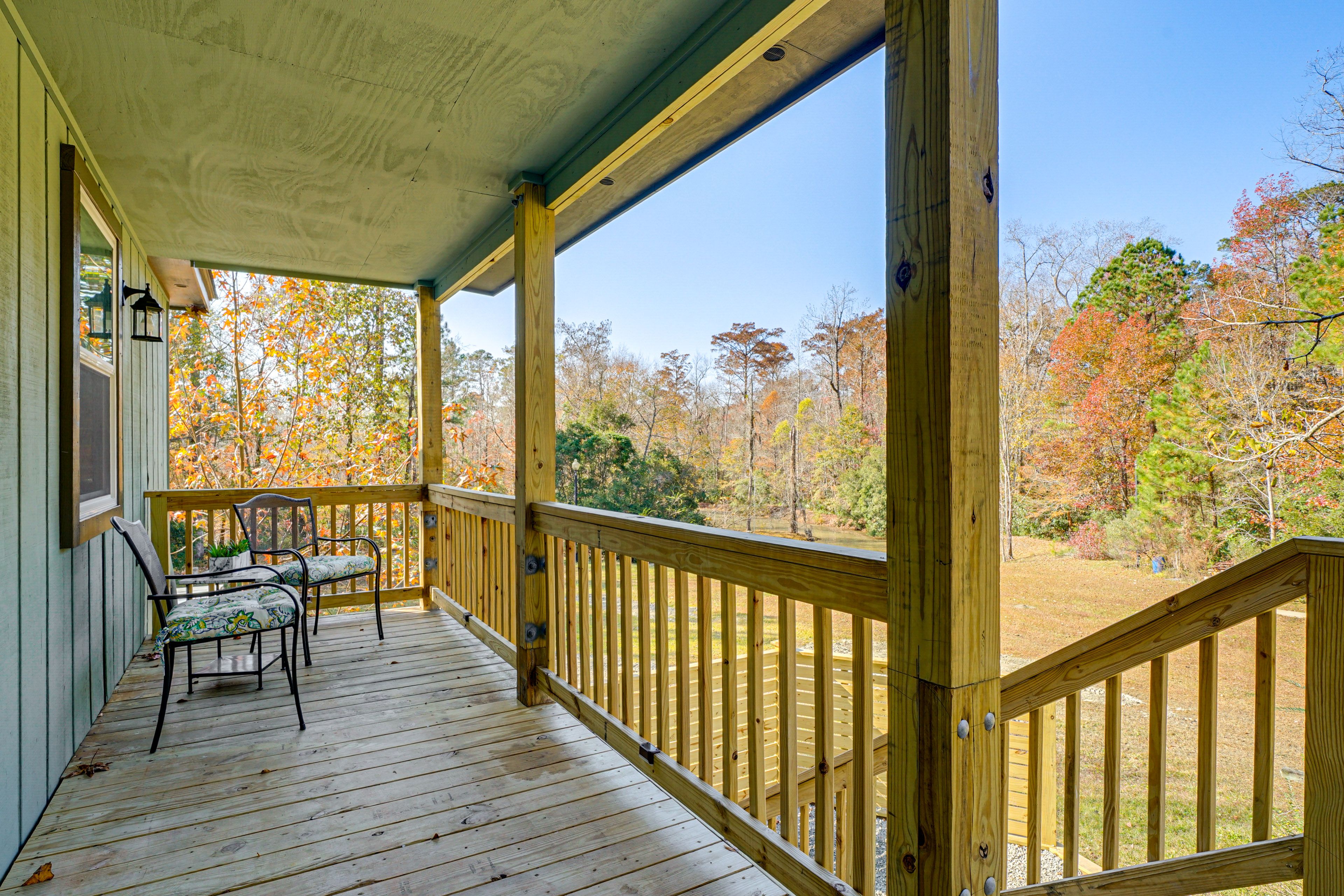 Private Deck | Single-Story Unit | 2nd-Floor Apartment