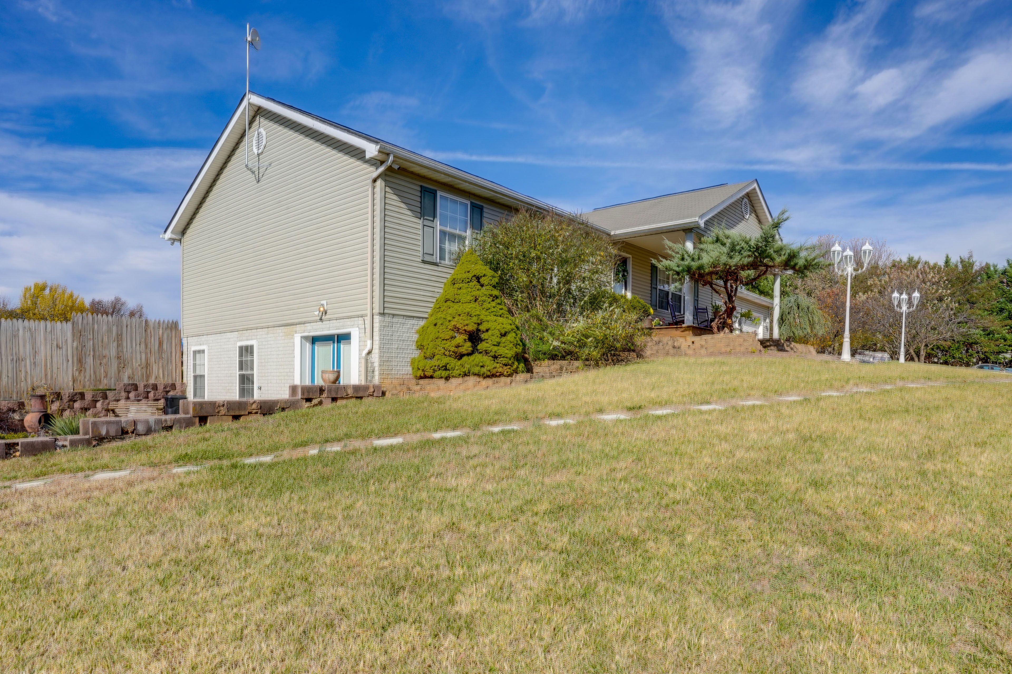 Property Exterior | Basement-Level Apartment Unit