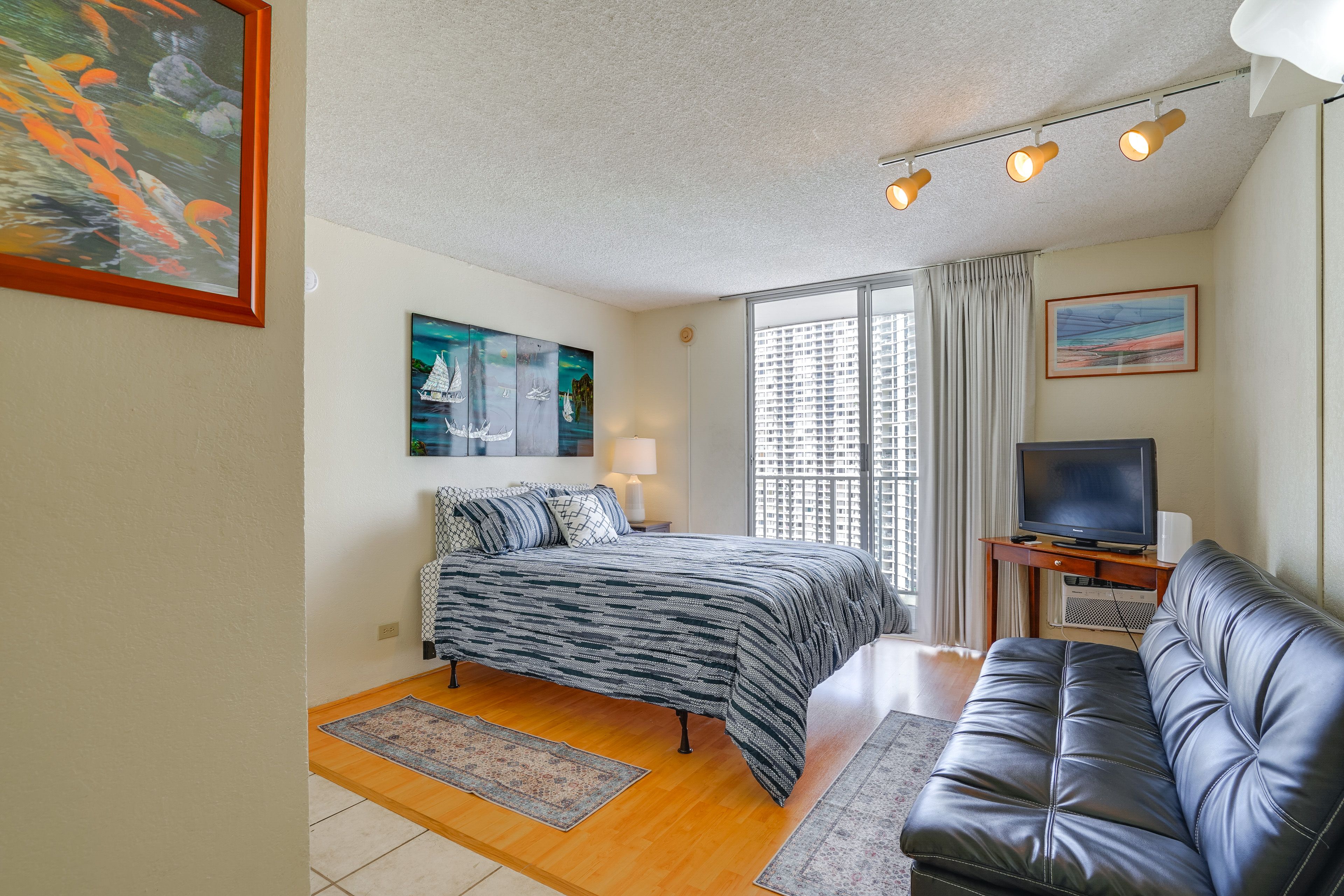 Condo Interior | TV w/ Cable | Central A/C