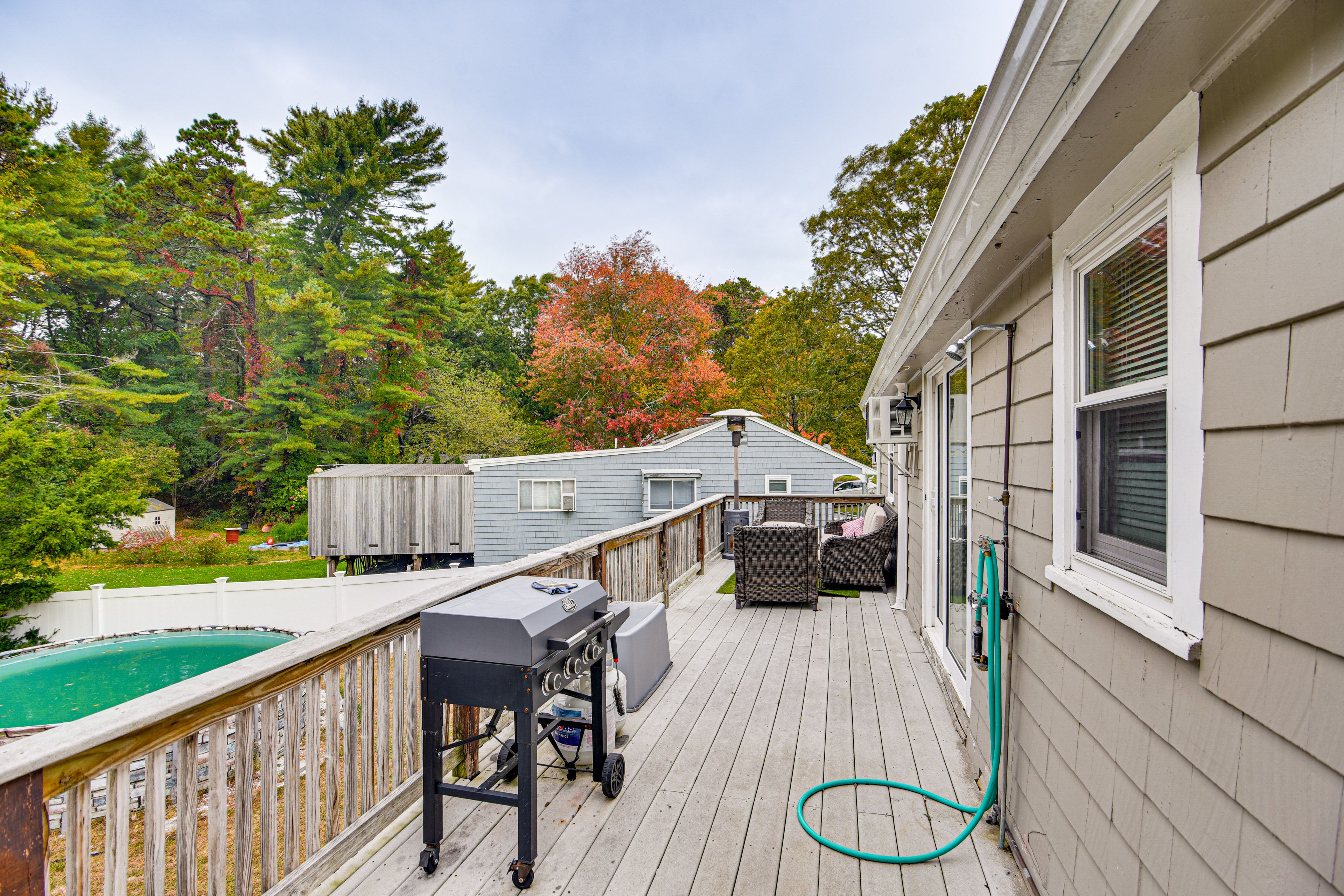 Private Deck | Outdoor Seating | Gas Grill