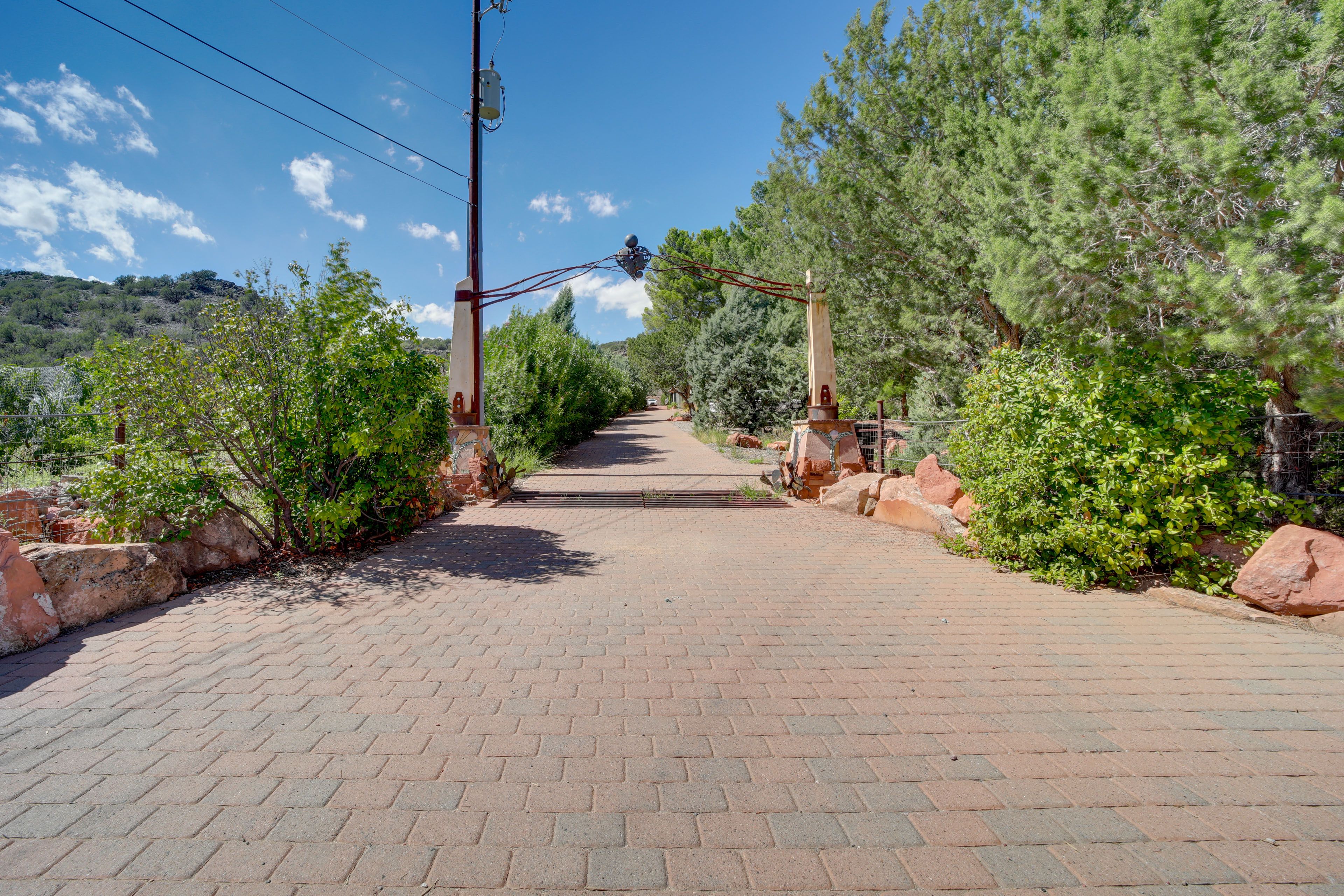 Entrance to Property