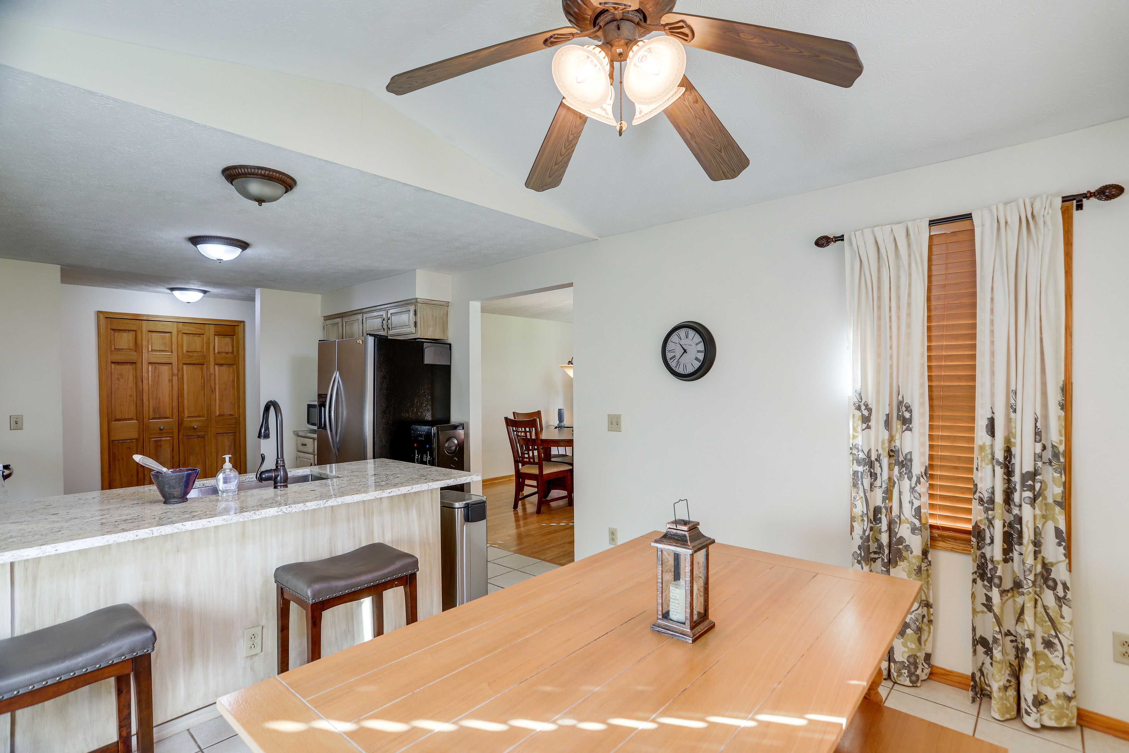 Kitchen & Dining Area | Main Level | Dishware & Flatware