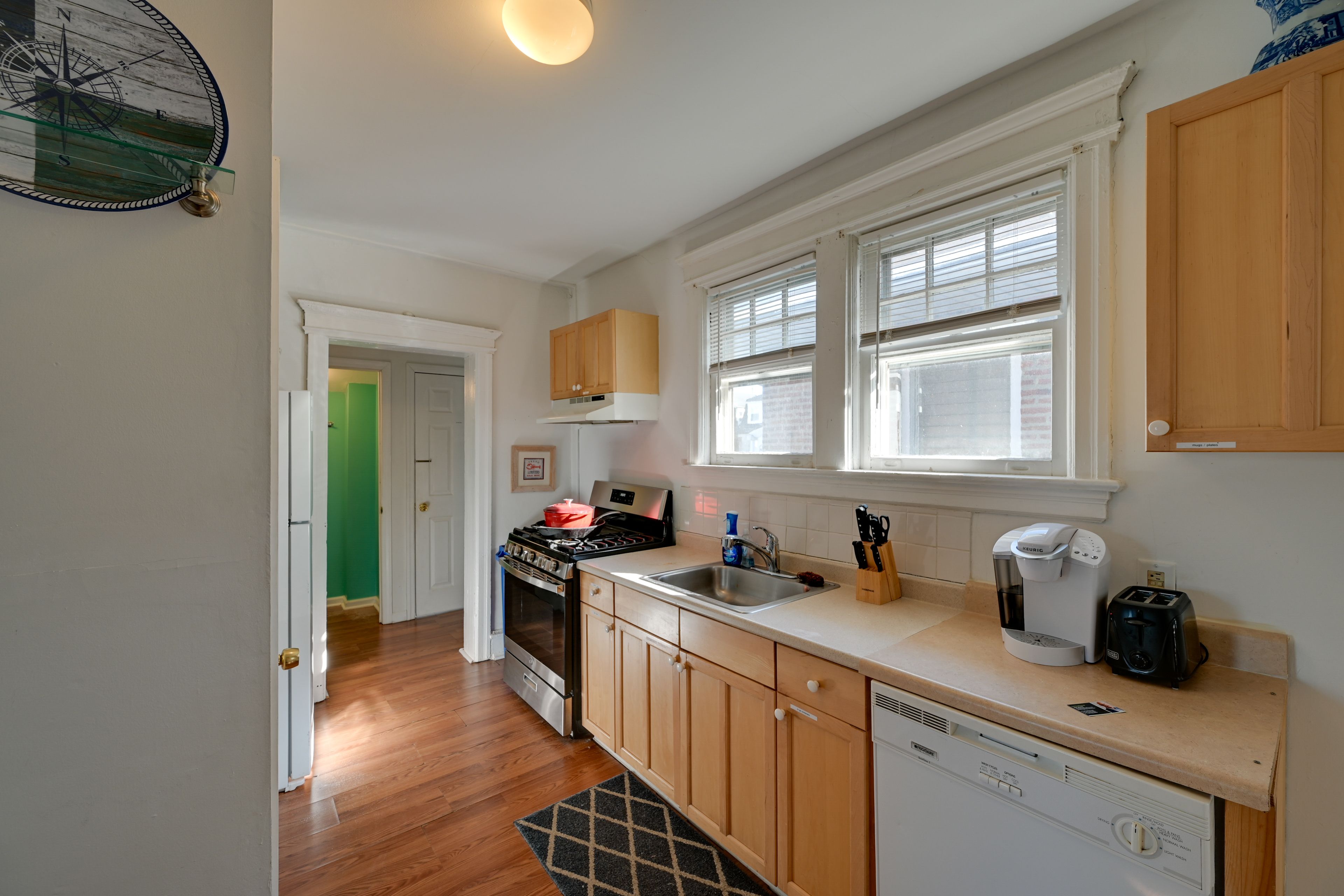 Kitchen | Single-Story Apartment | In-Unit Laundry