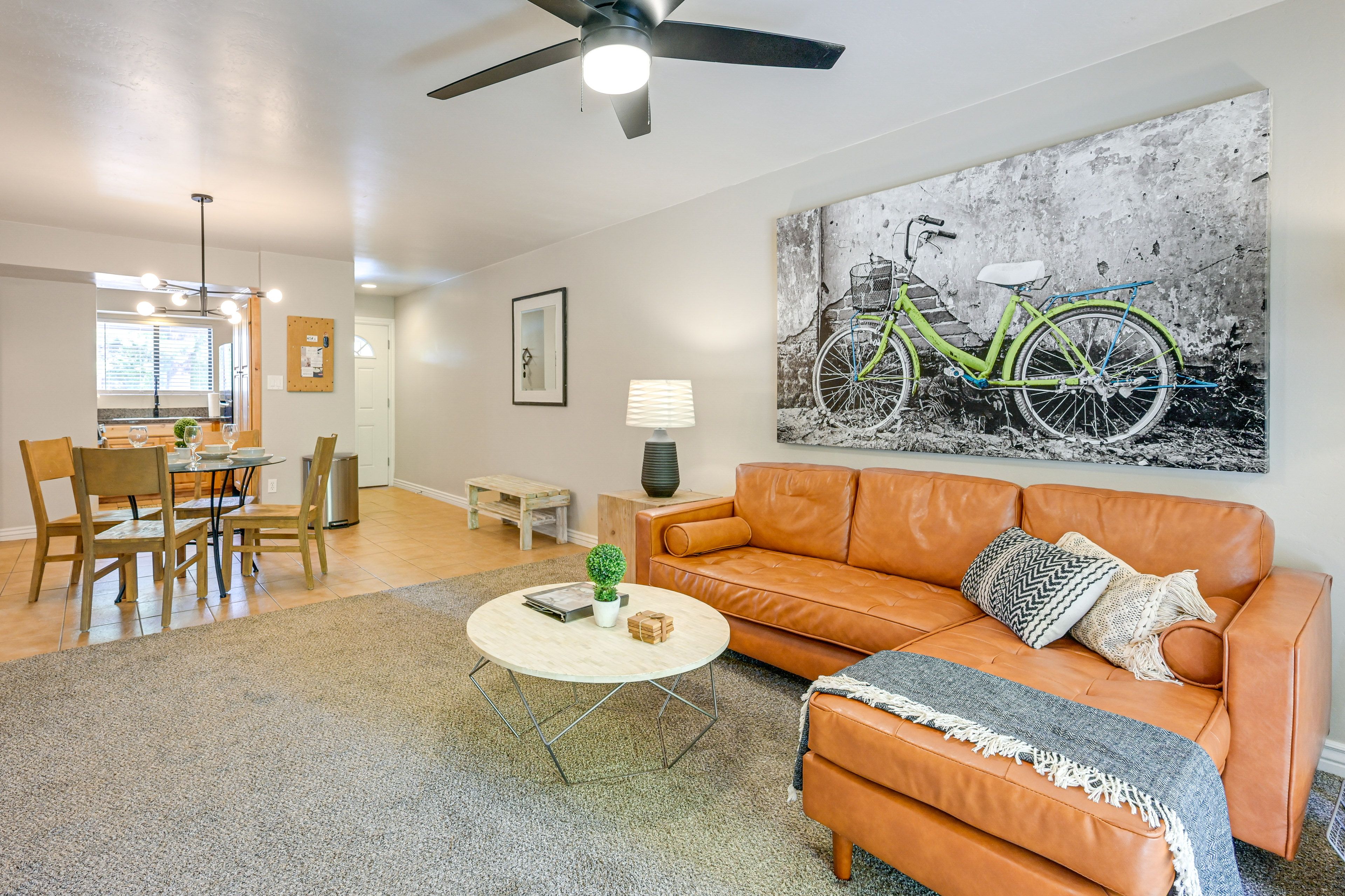 Flagstaff Vacation Rental | 2BR | 2BA | Stairs to Enter | 776 Sq Ft