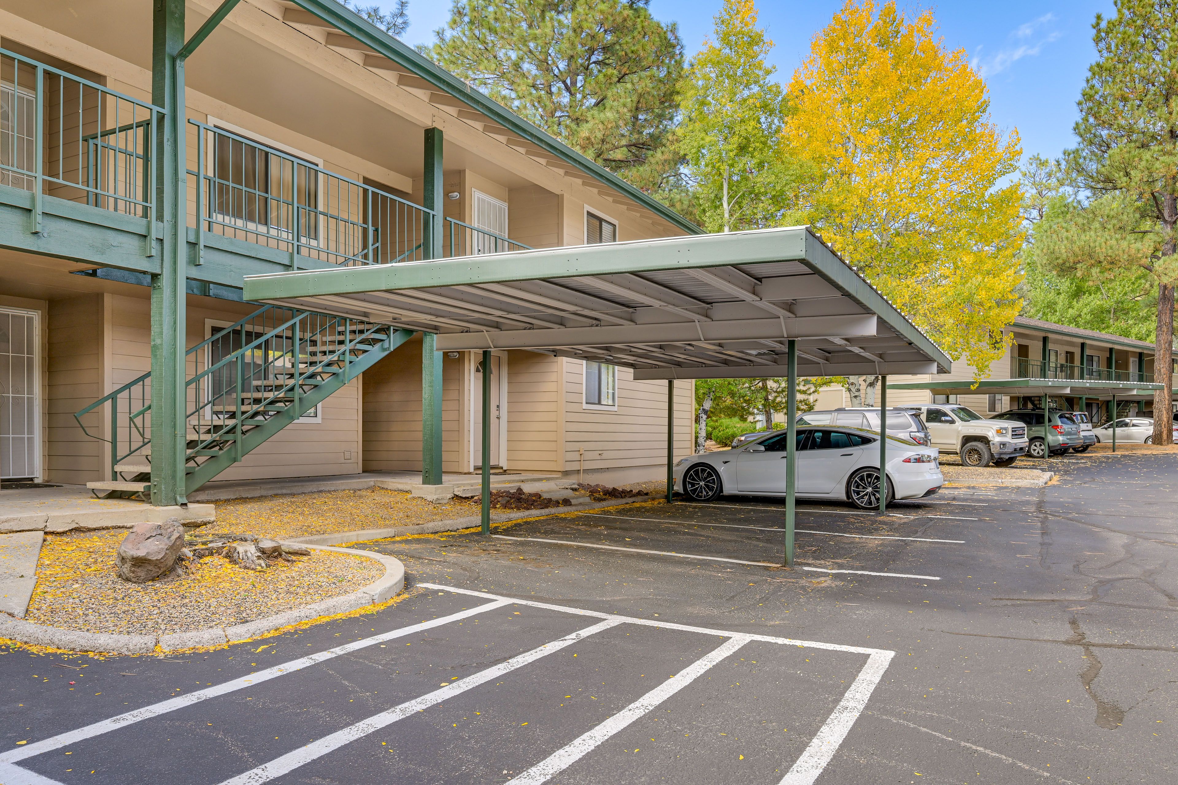 Designated Covered Parking Space (1 Vehicle) | Community Parking Lot