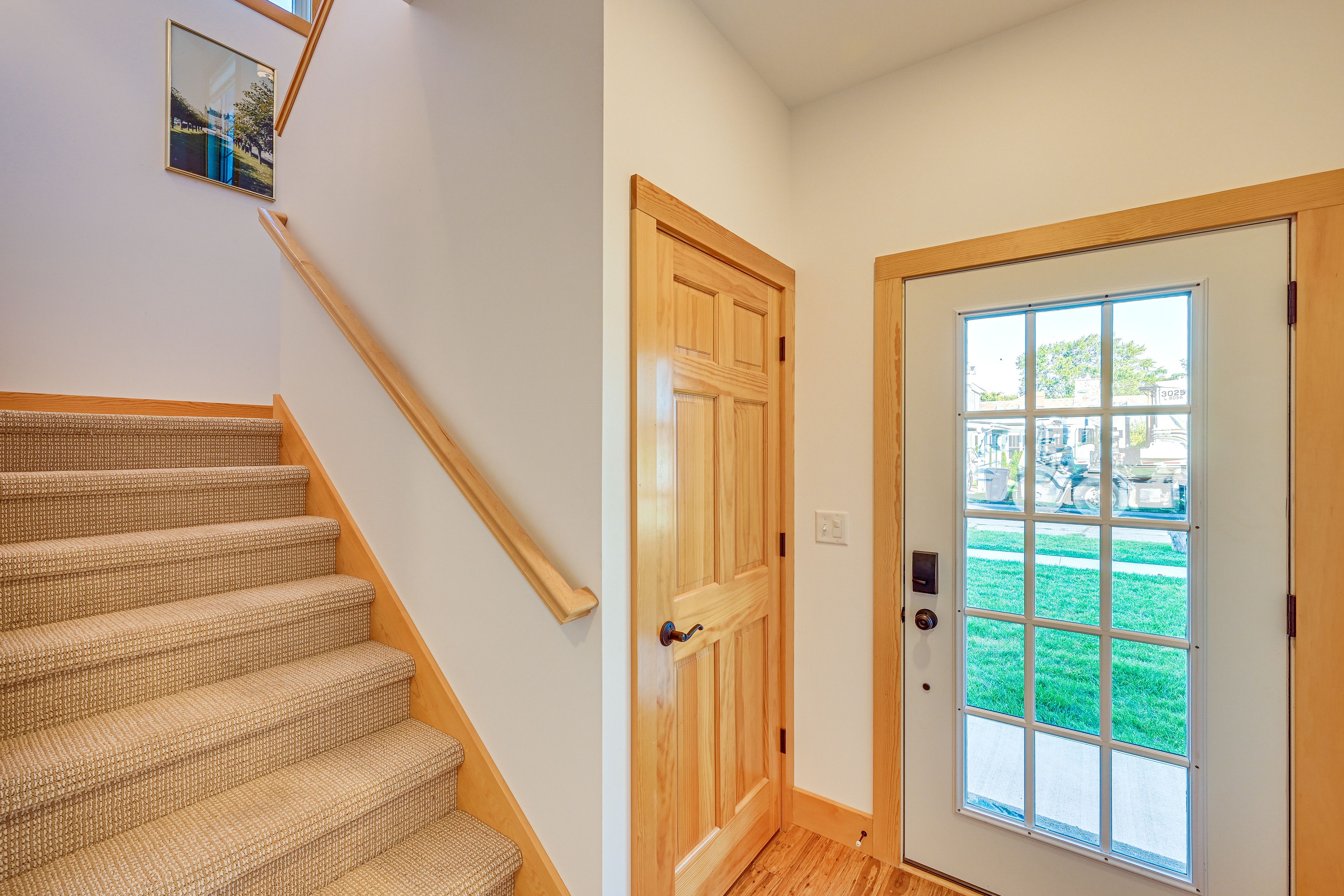 Side Entrance | Stairs to Main Level | Ground Floor