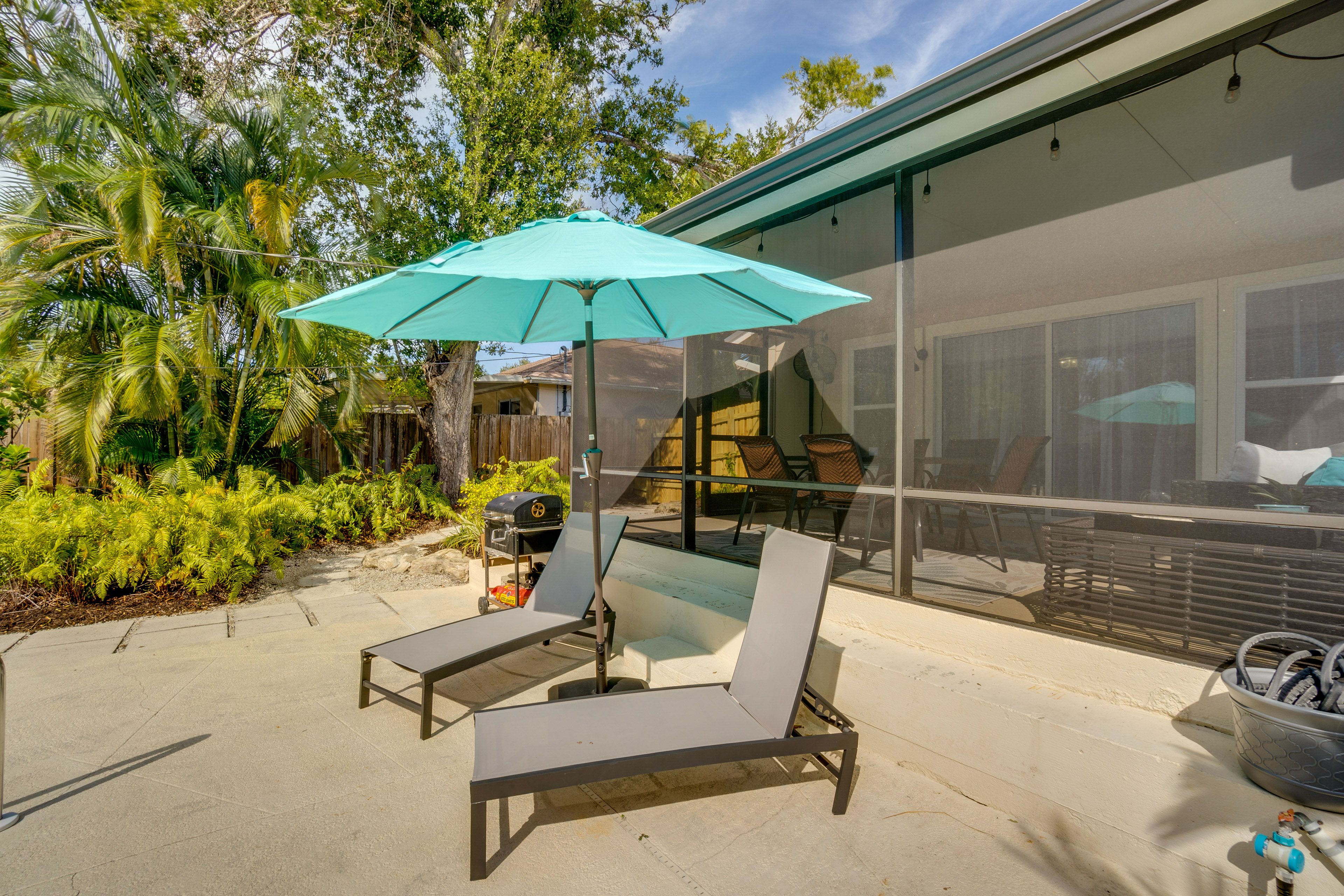 Additional Outdoor Seating | Charcoal Grill