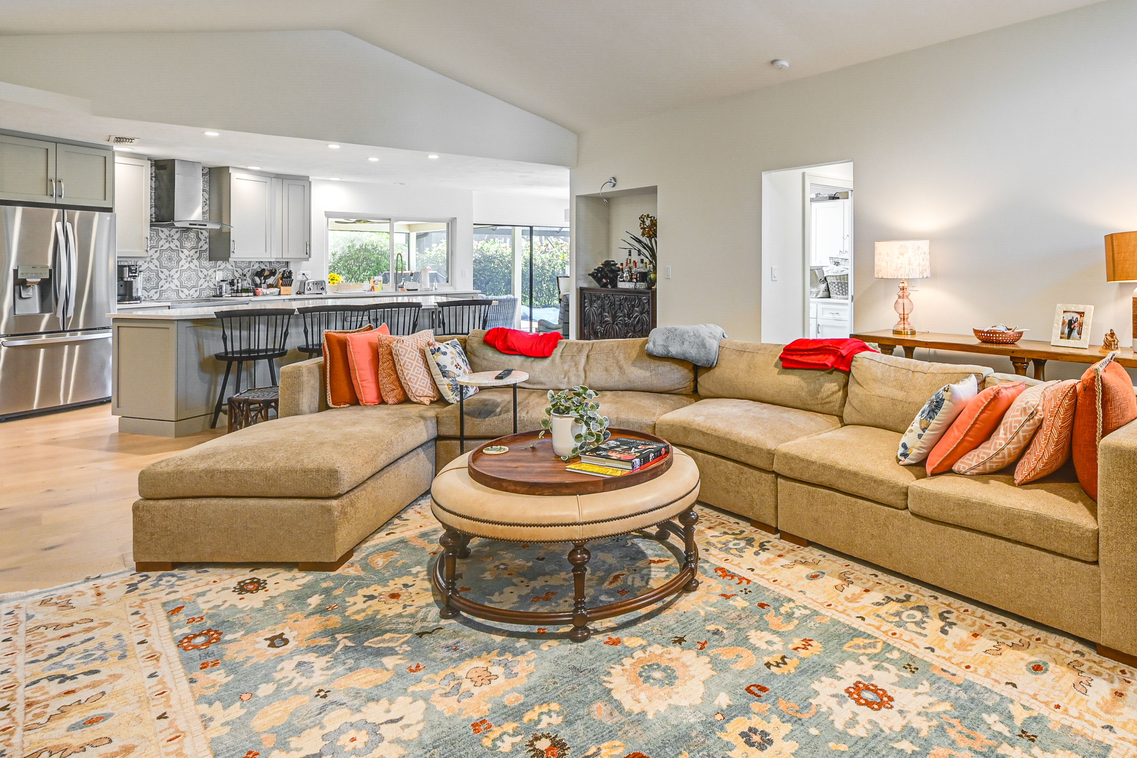 Living Space | Free WiFi | Central A/C & Heating