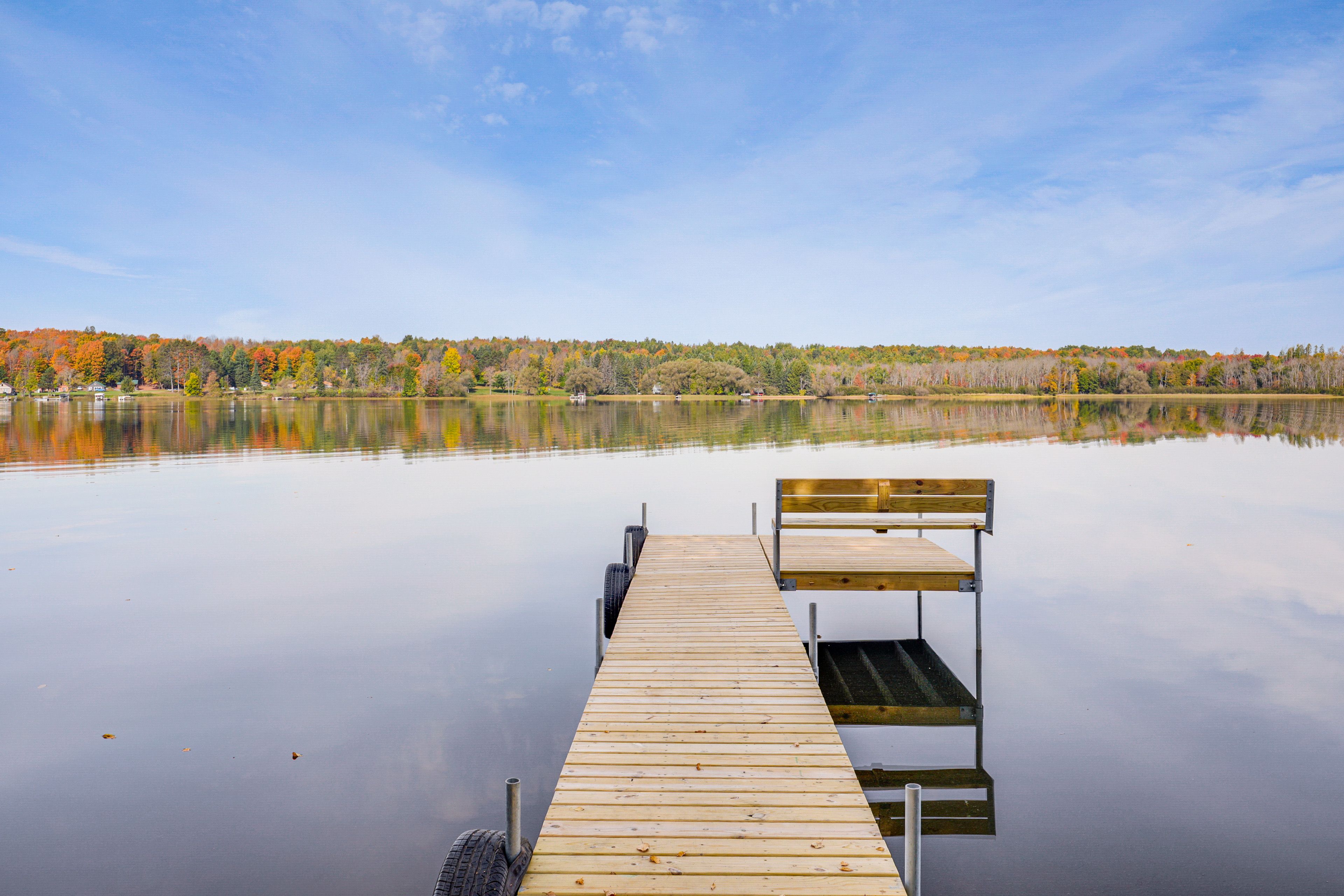 Private Dock | Butternut Lake Access