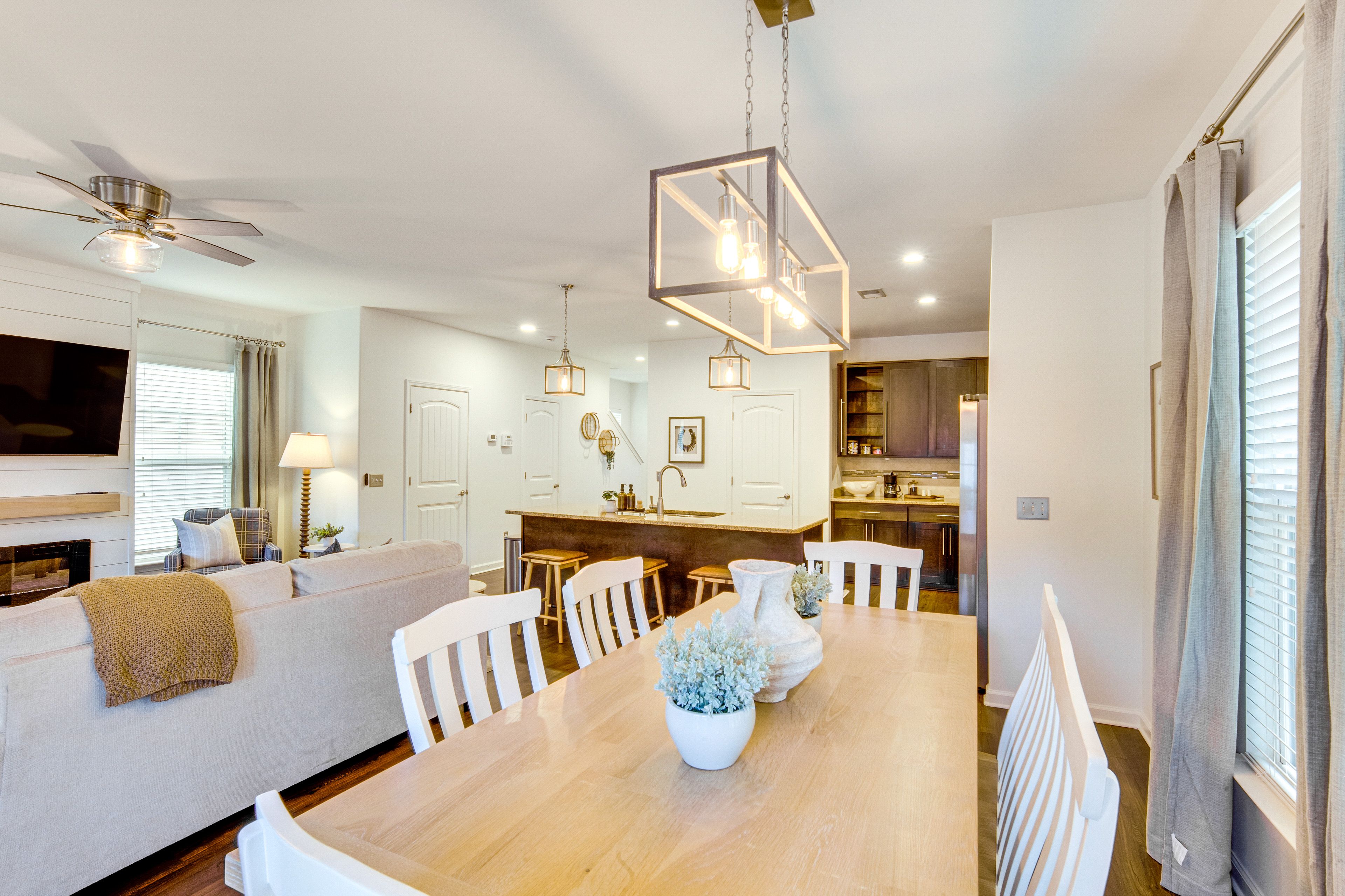 Dining Area | Dishware & Flatware | 1st Floor