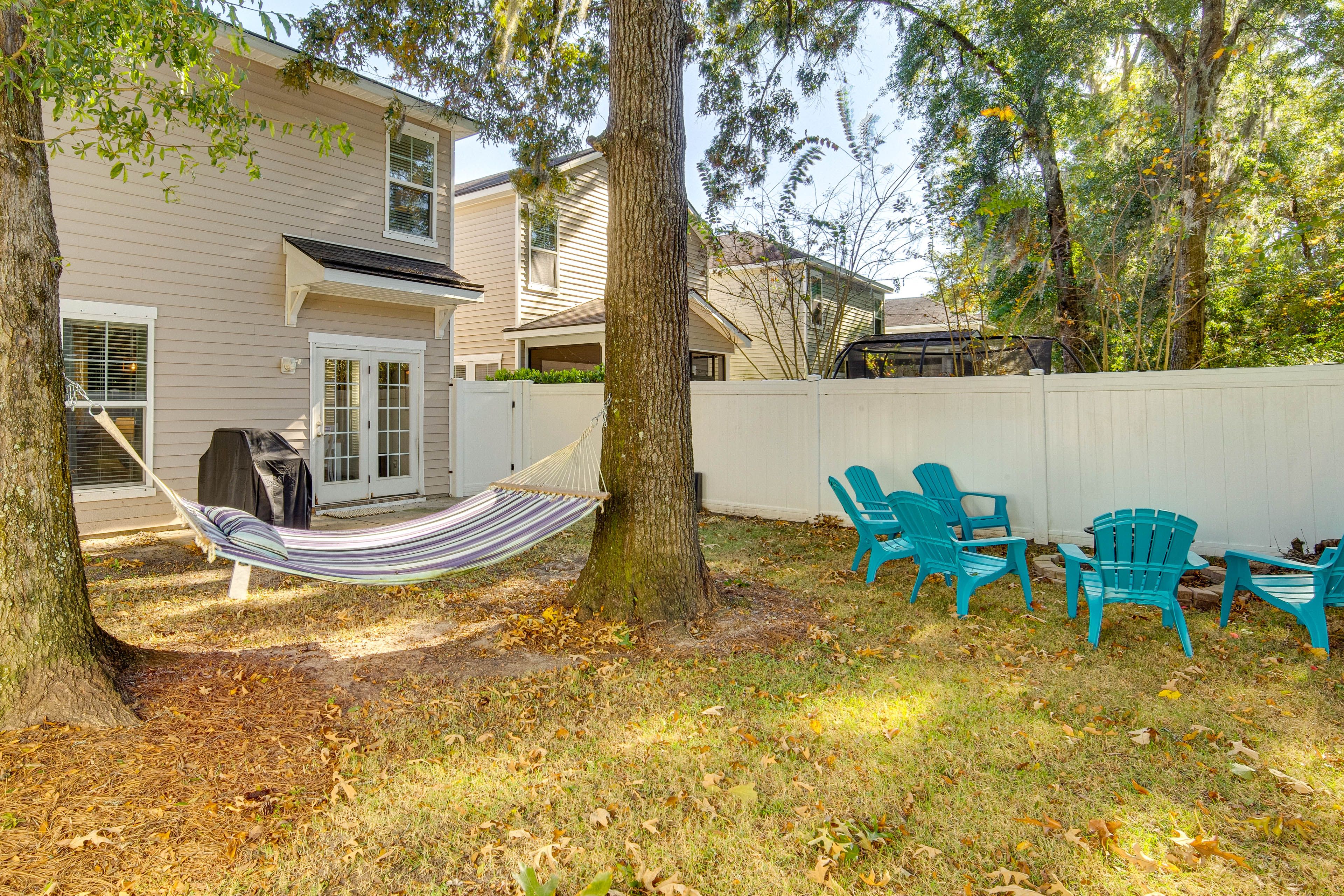 Bluffton Vacation Rental | 3BR | 2.5BA | 1,830 Sq Ft | Stairs Required