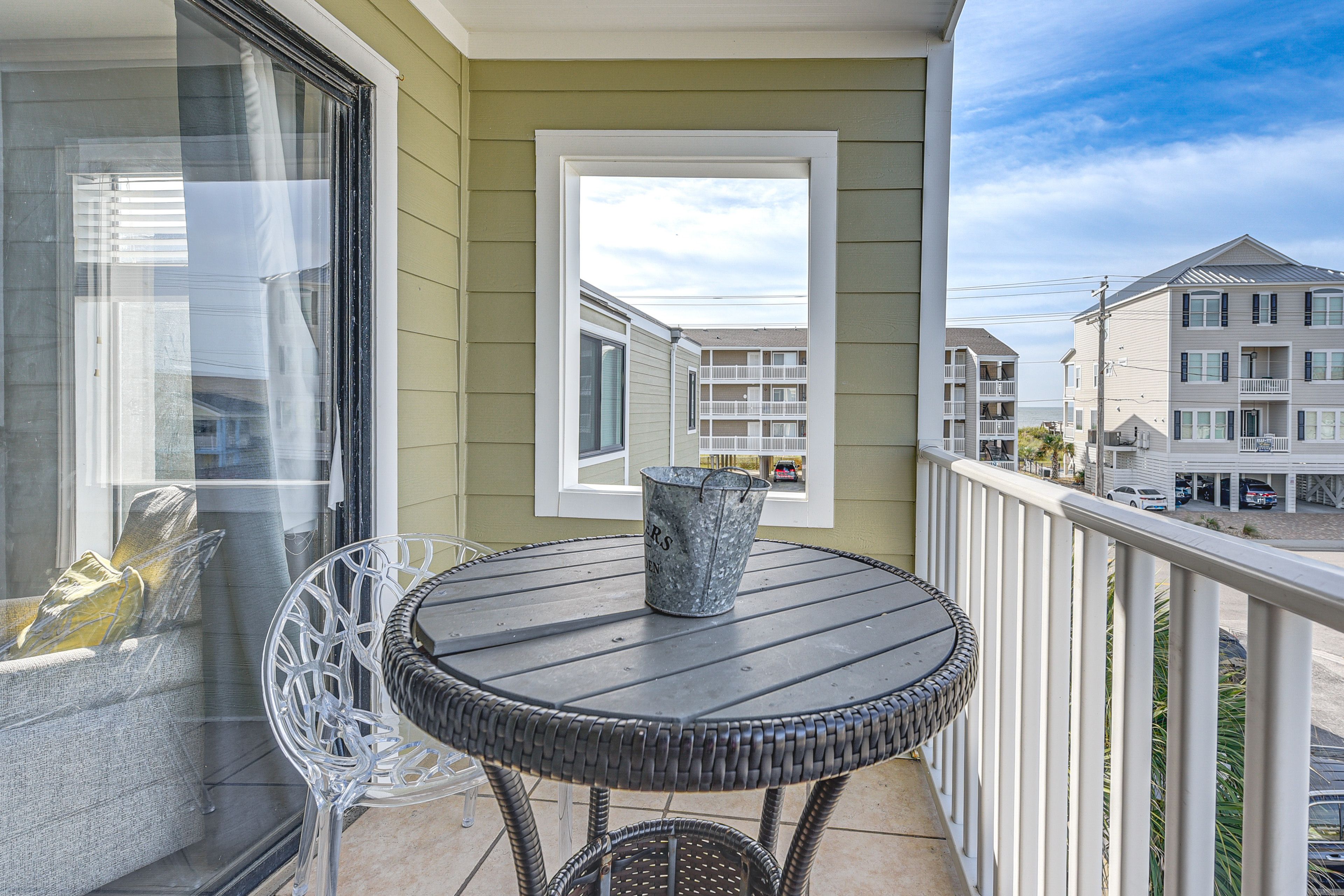Private Balcony | Single-Story Unit | 3rd-Floor Condo