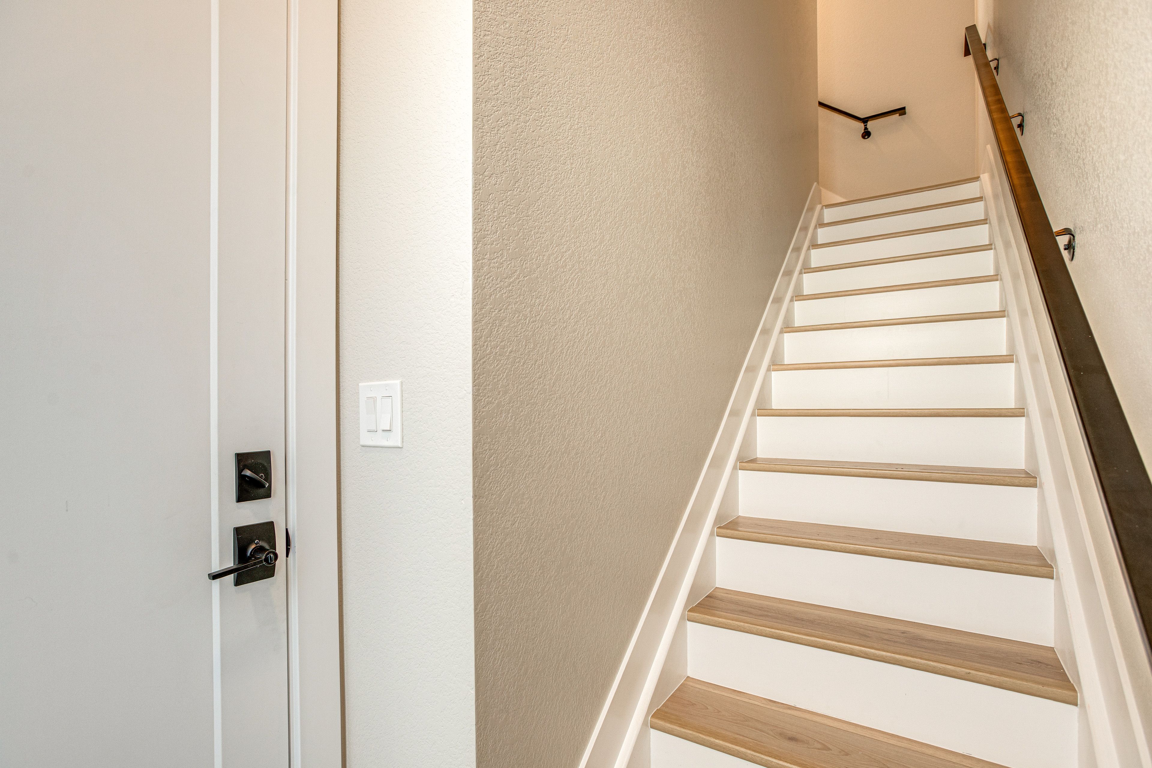 Stairs to Access Main Living Area
