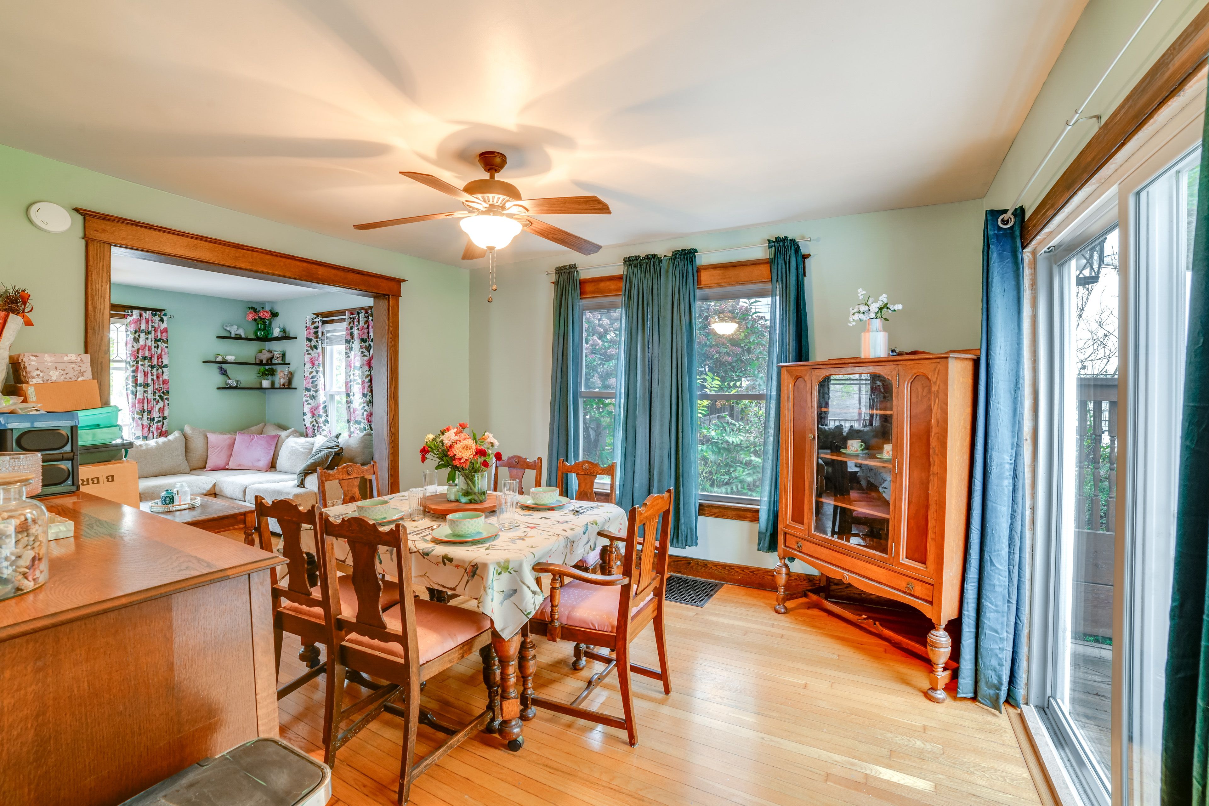 Dining Area | Dishware & Flatware Provided | 1st Floor