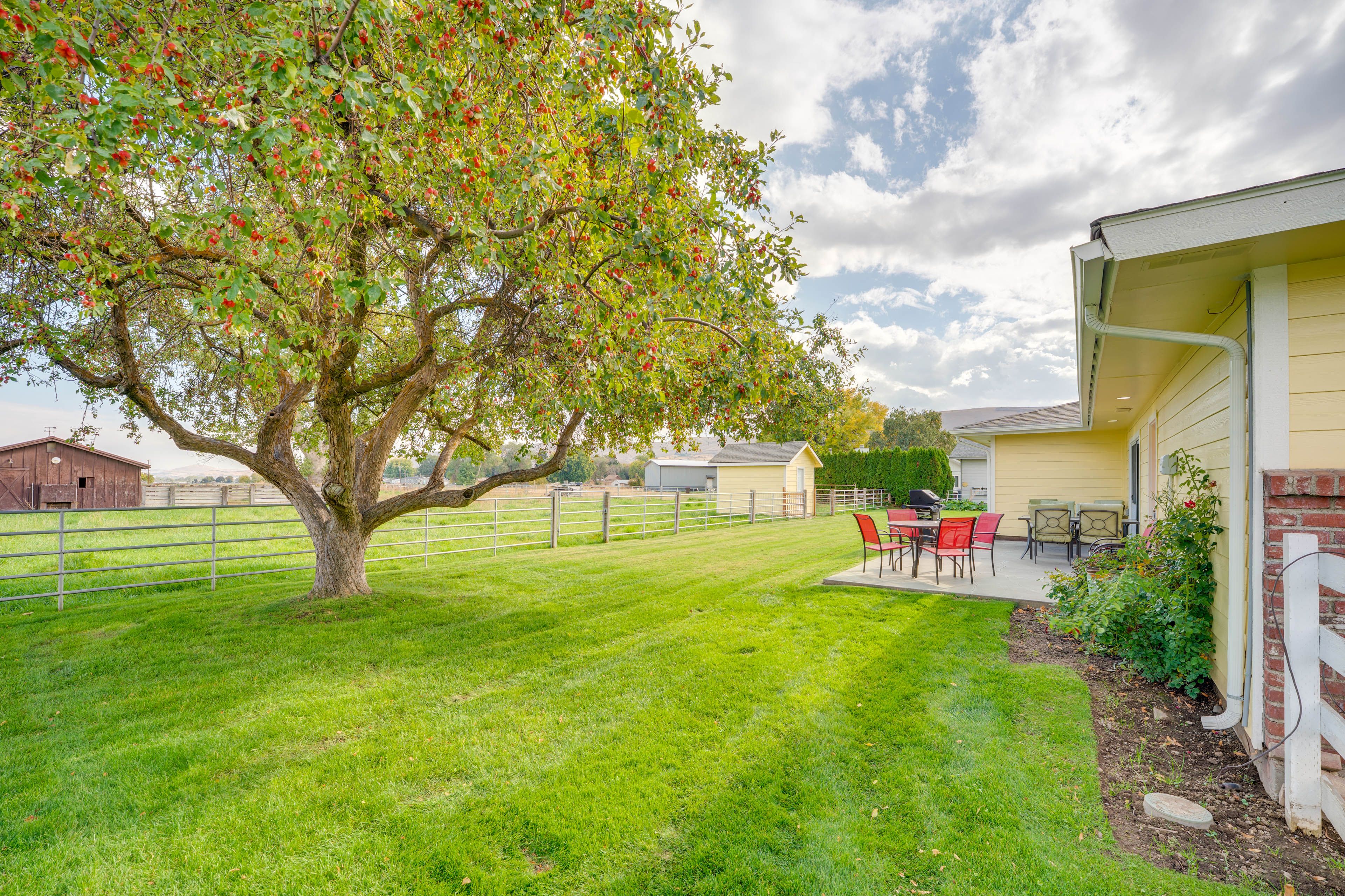 Private Yard | Outdoor Dining Areas | Gas Grill