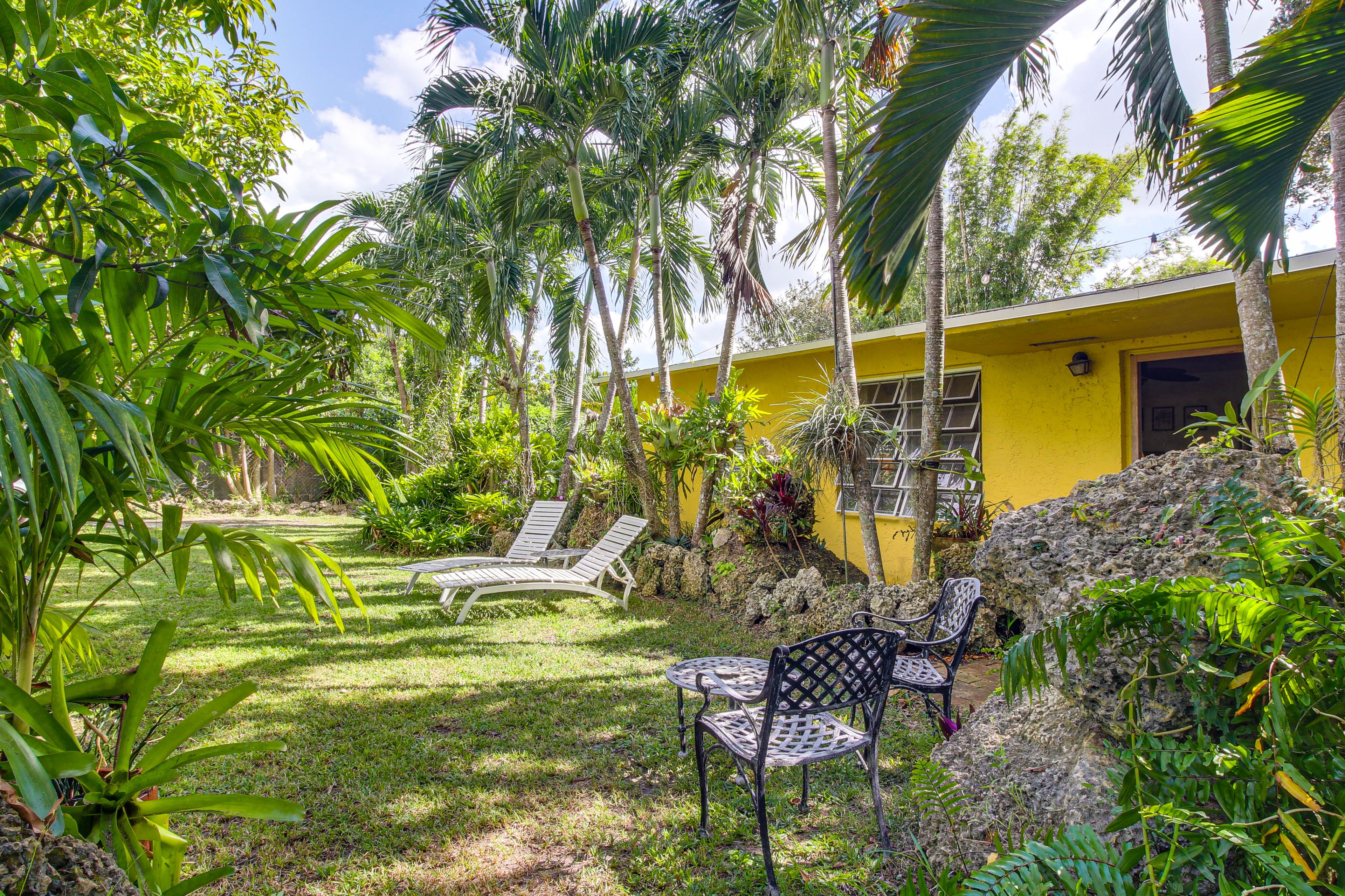 Garden Yard | Active Nursery Location w/ Palm & Fruit Trees