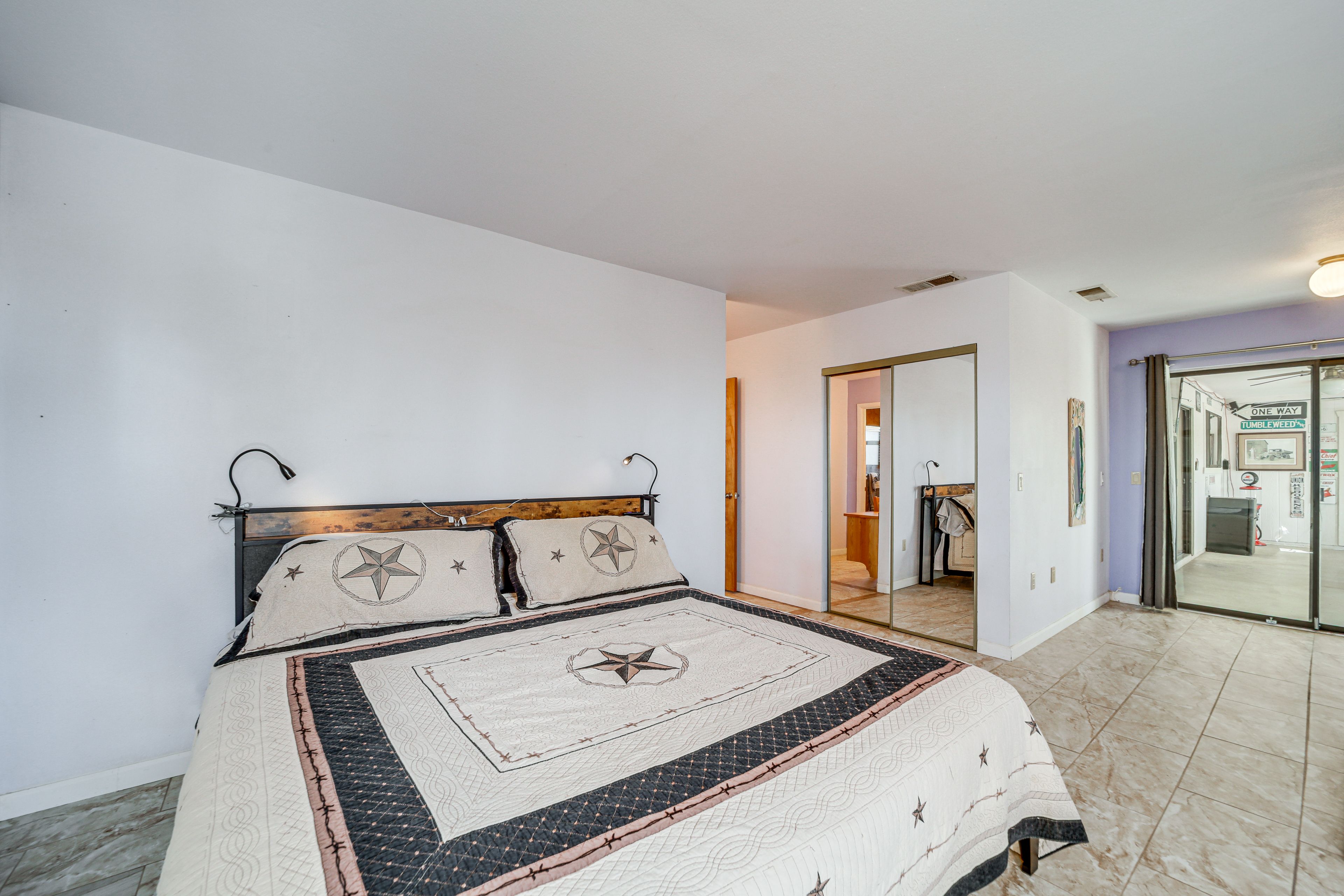 Bedroom 1 | King Bed | Linens Provided | Smart TV